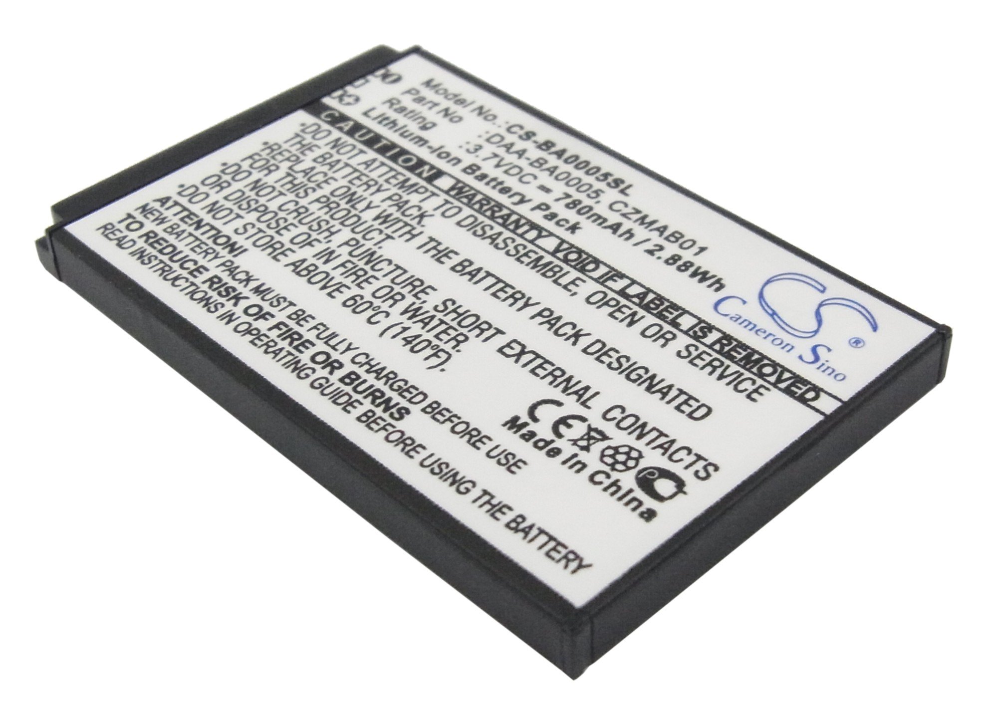 FITHOOD Battery Replacement for Creative Zen Micro, Zen Micro 4GB, Zen Micro 5GB, Zen Micro 6GB, Zen Micro Photo Part NO 70PD000000039, BA20603R69900, CZMAB01