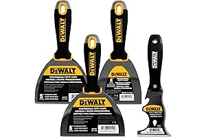 DEWALT Stainless Steel Putty Knife 5-Pack with 9-in-1 Bonus Multitool