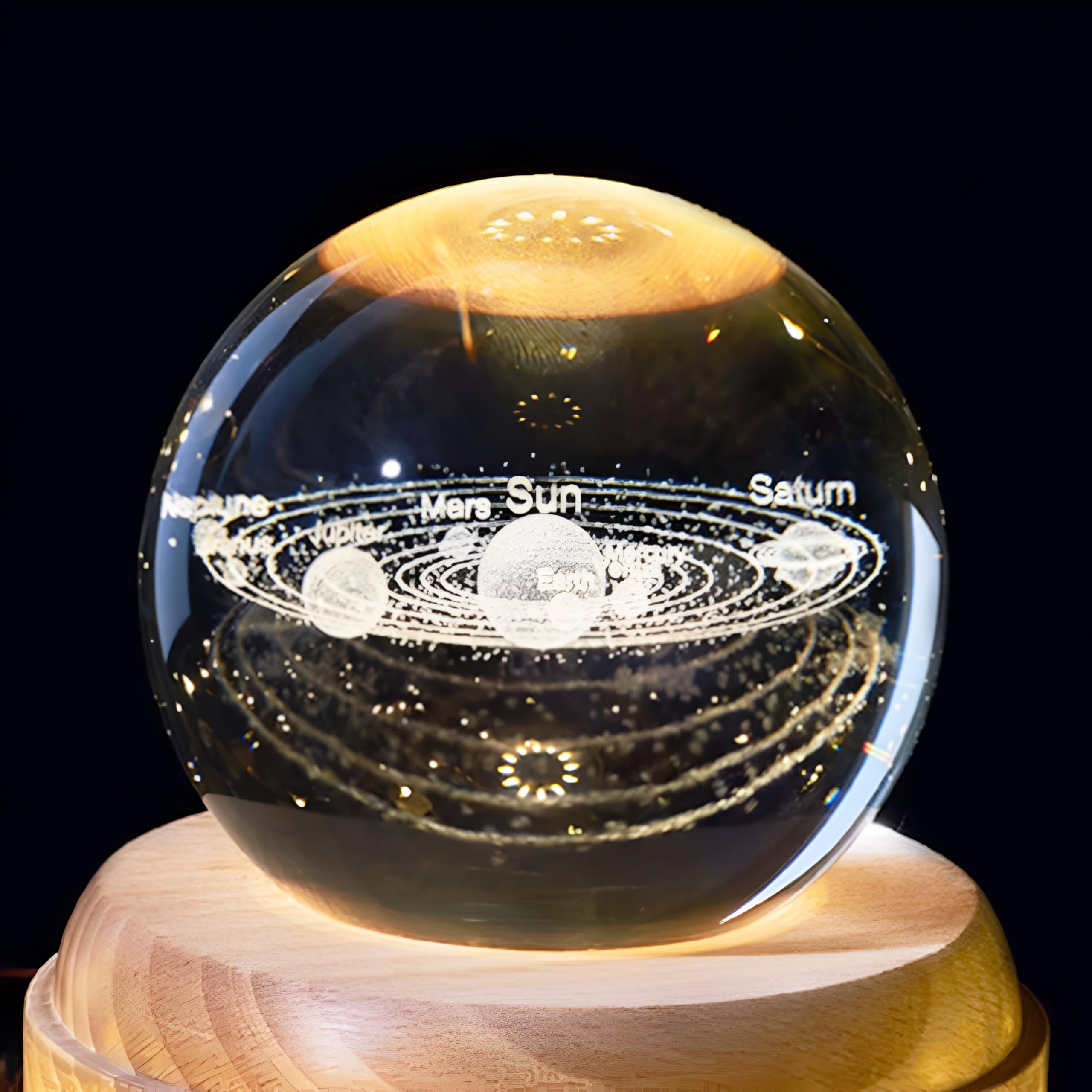 See full amazon price history chart for GIGAWATTS 3D Universe Crystal Ball Night Light USB Table LED Lamp Home Decor Lights with Wooden Base for Home Office Kids Teens (Pack of 1, Warm White) GIGAWATTS 3D Universe Crystal Ball Night Light USB Table LED Lamp Home Decor Lights with Wooden Base for Home Office Kids Teens (Pack of 1, Warm White) (B0DHRV9LDF) Amazon Price History, Amazon Price Tracker