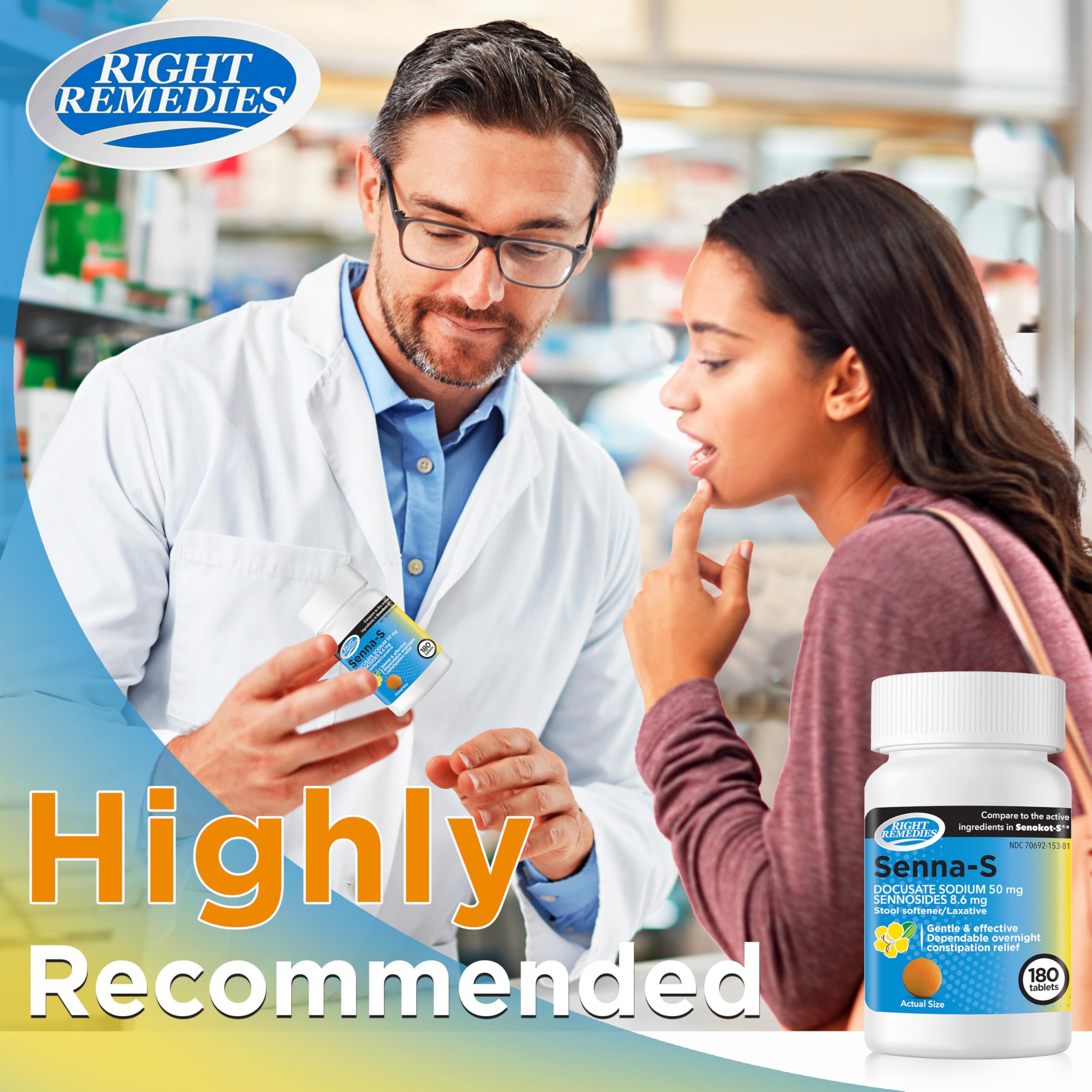 Amazon.com: RIGHT REMEDIES Senna-S Plus (180 Tablets), Dual Action