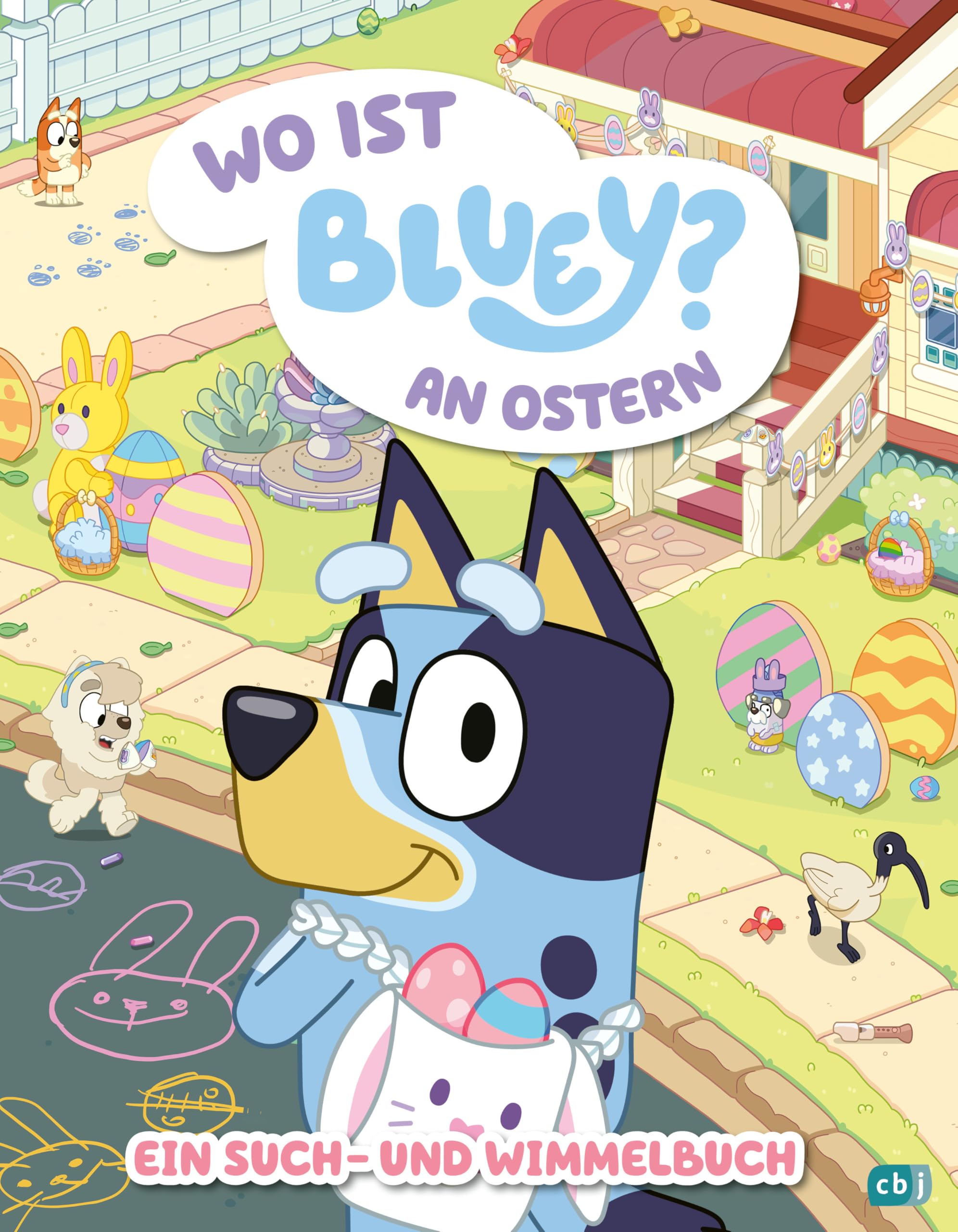 BLUEY – Wo ist Bluey? an Ostern: Ein Such- und Wimmelbuch für Kinder ab 3 Jahre - Für Kinder ab 3 Jahren (BLUEY – Bilderbücher, Band 22)