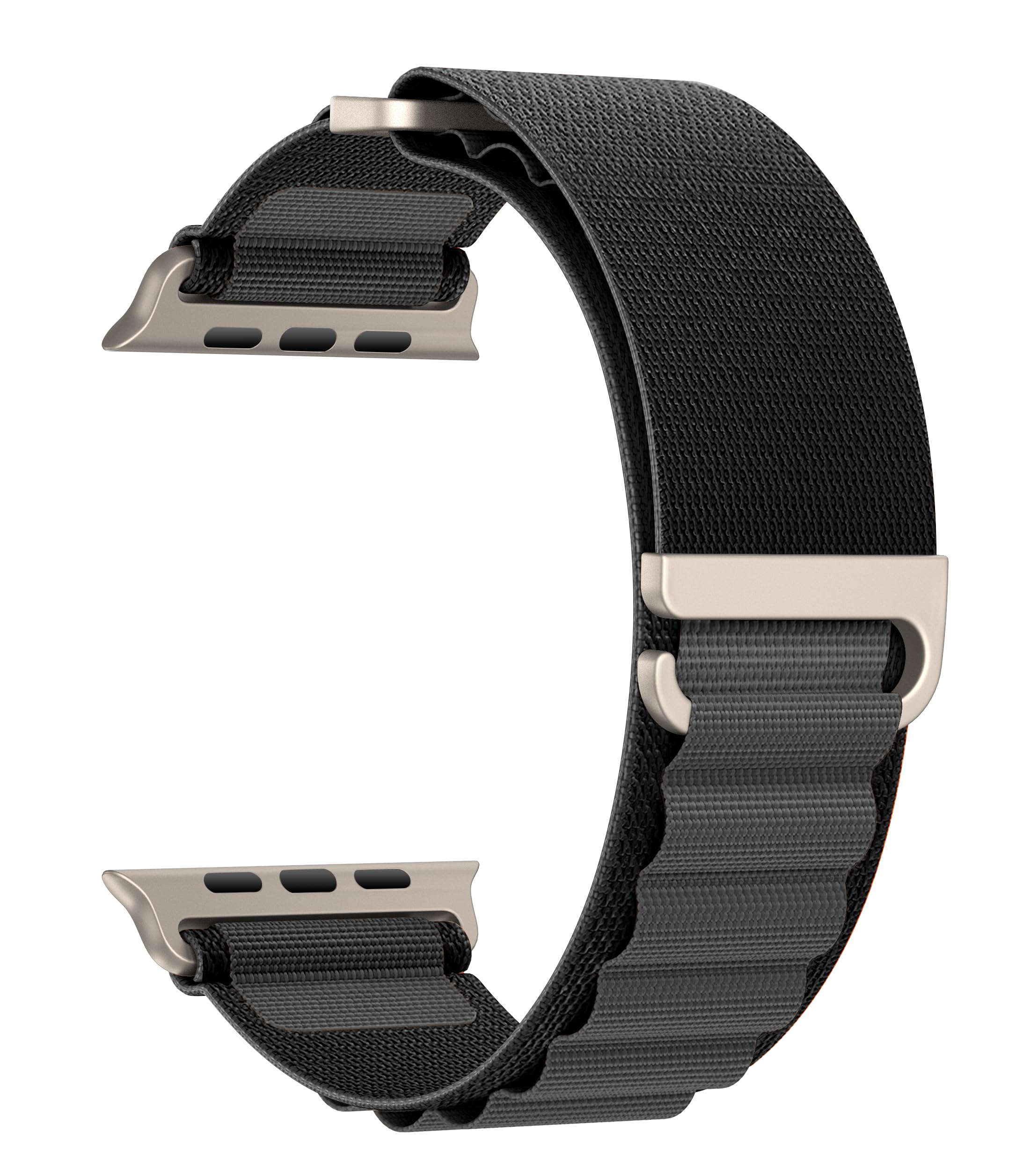 MRAIN-H Cinturino Alpine Loop in nylon compatibile con Cinturino Apple Watch Ultra 2 1 49mm 46mm 45mm 44 mm cinturino regolabile per iWatch Serie SE 10/9/8/7/6/5/4/3/2/1
