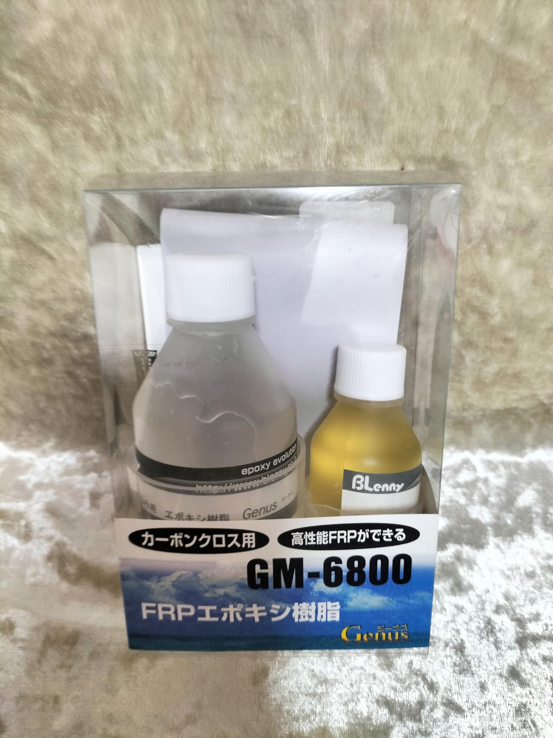 Amazon.co.jp: ブレニー技研 ジーナス カーボンクロス用エポキシ樹脂