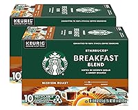 Vista 33 de Starbucks Breakfast Blend - Café de tostado medio para cafeteras Keurig, 24
