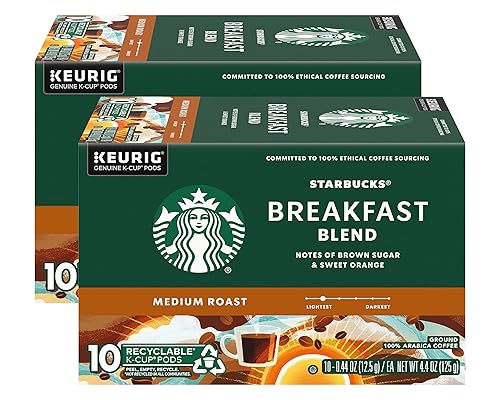 Vista 190 de Starbucks Blonde Roast K-Cup — Cápsulas de café de Veranda Blend para cafeteras Keurig — 1 caja (32 cápsulas)