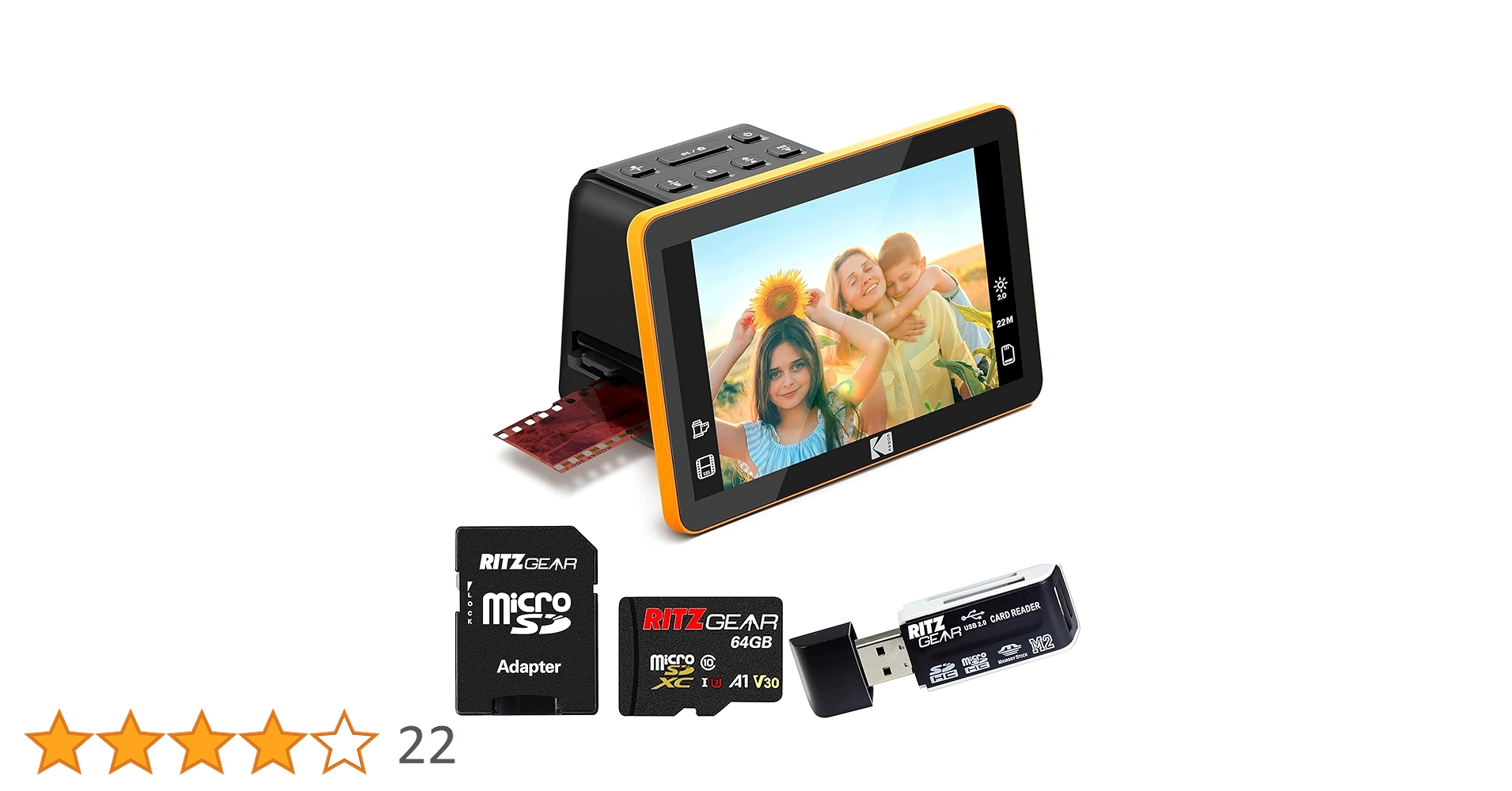 Amazon | Kodak Slide N Scan デジタルフィルムスキャナー - 7