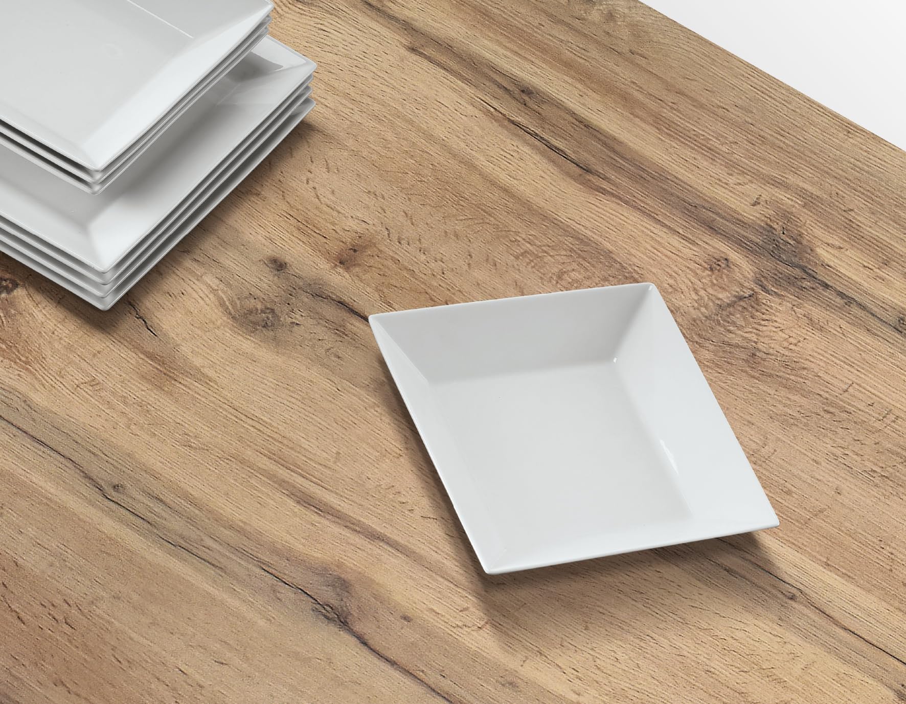 PAZZO DESIGN Tavolo allungabile Guido, Rovere Rustico, Gambe Nere, Tavolo Cucina, Tavolo Soggiorno, Made in Italy, 140x80x76,5 cm - id_2139