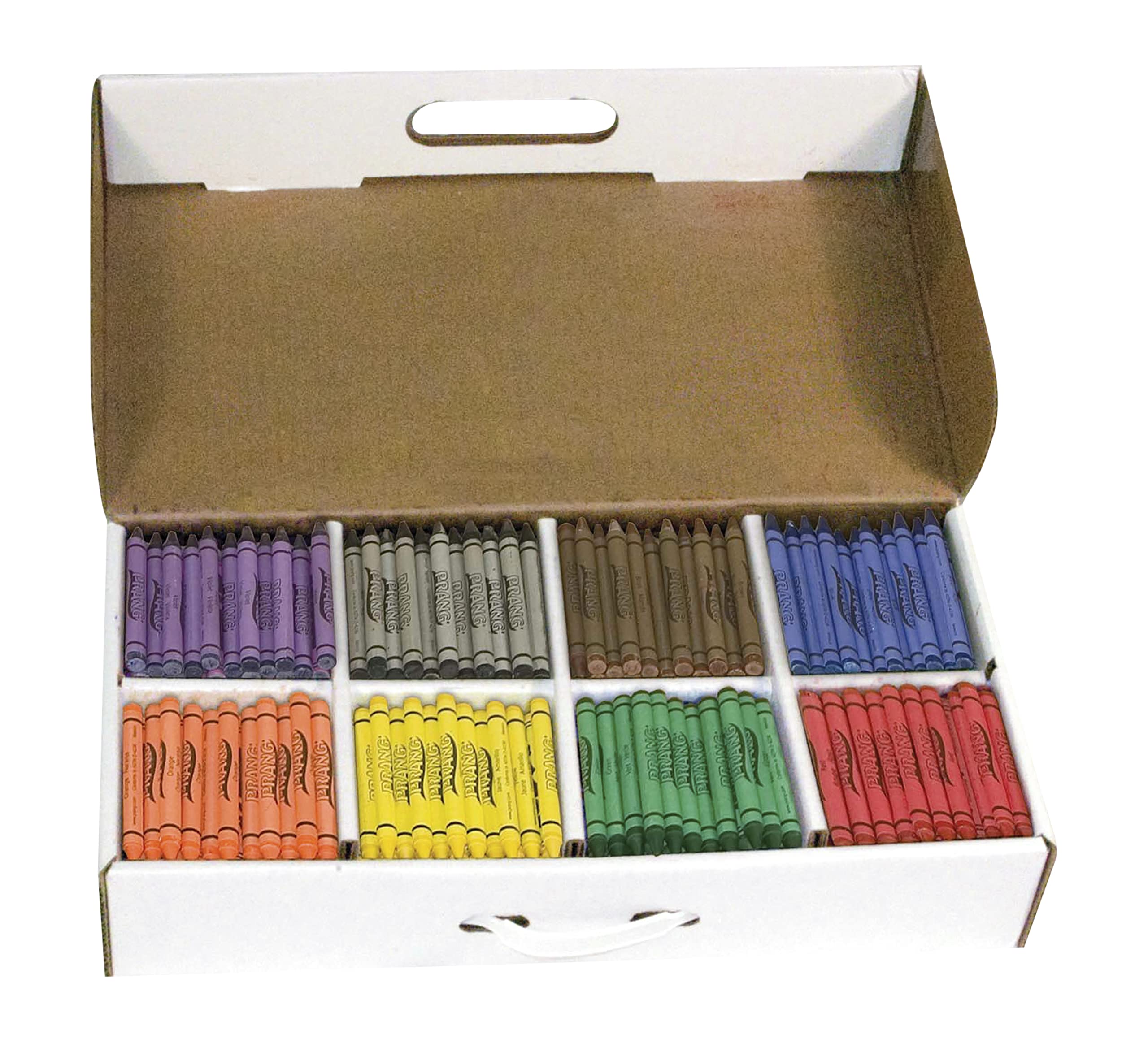 Prang Non-Toxic Crayon Classroom Pack, Assorted Color, Set of 400