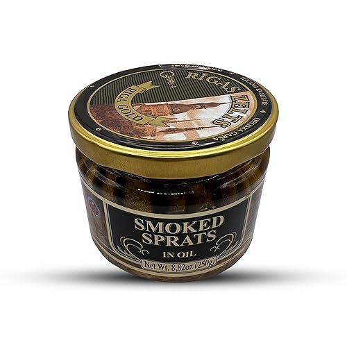 Riga Gold, Espadines ahumados en aceite - 8.82 oz250g (paquete 3)
