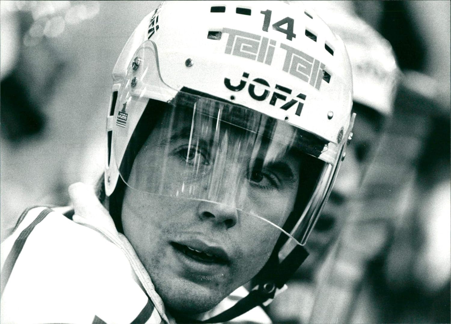 Vintage photo of Portrait picture of Seve Ballesteros and his