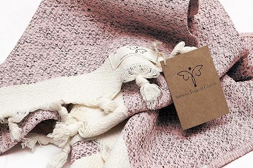 Miniatura 2 de Smyrna - Toallas de mano turcas originales, 100% algodón, prelavadas, 16 x 40 pulgadas, toalla decorativa de baño para manos, cara, cabello,