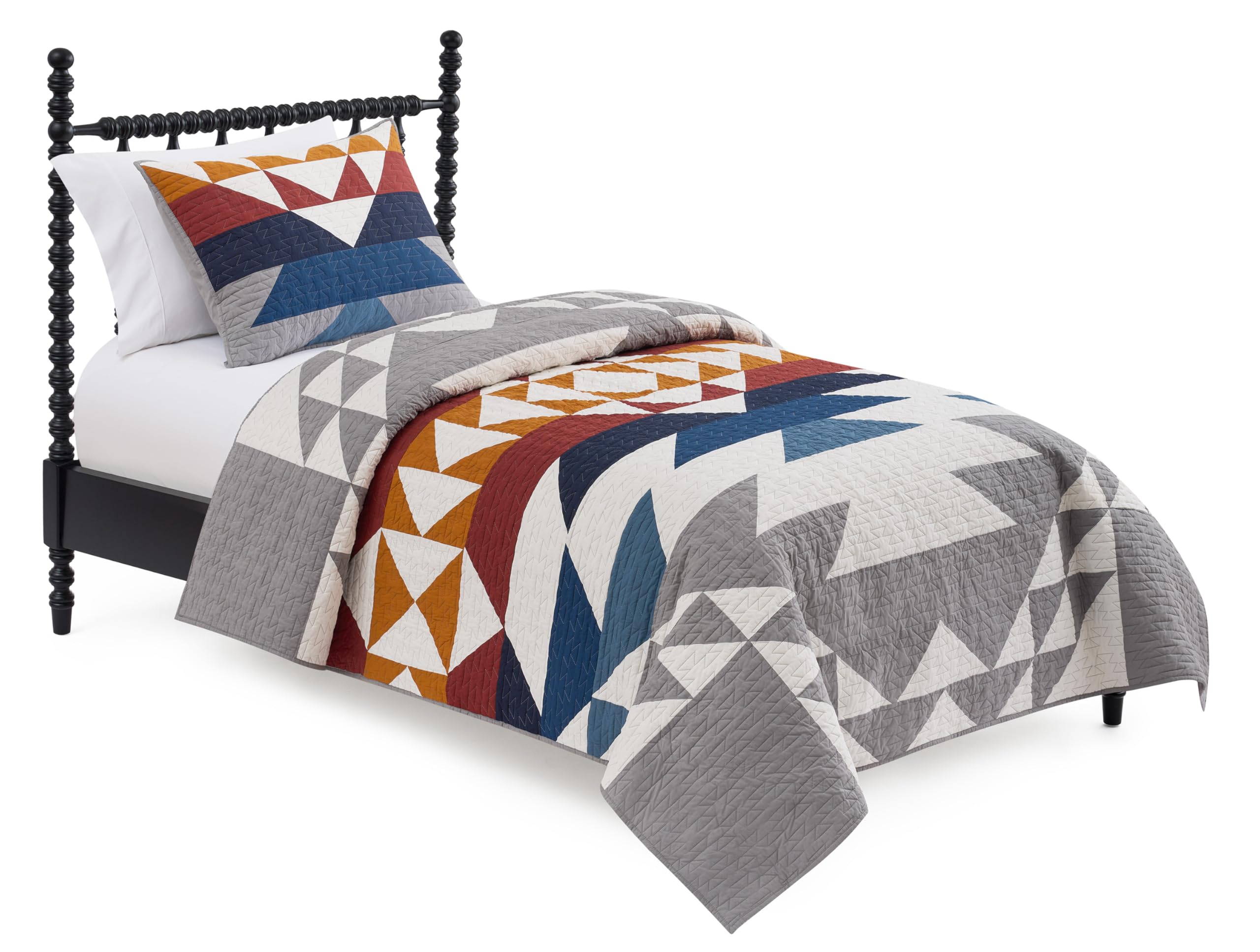 Amazon.com: Pendleton Explorer Twin Quilt Bedding Set with 1 Sham