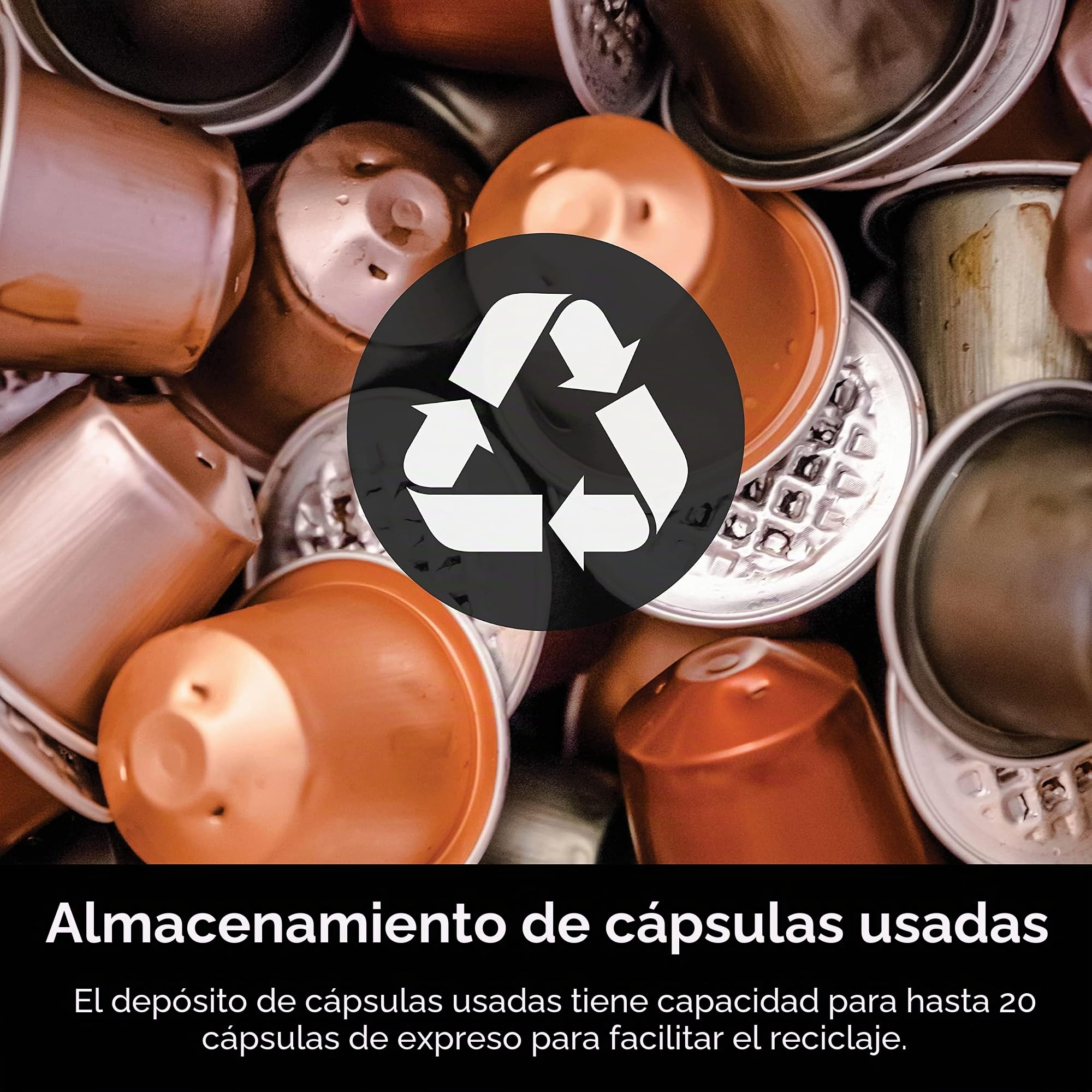 Ninja CFN601 Espresso & Coffee Barista System, 3 estilos de preparación de espresso, compatible con café de una sola porción y cápsulas Nespresso, jarra de 12 tazas, espumador integrado, máquina de
