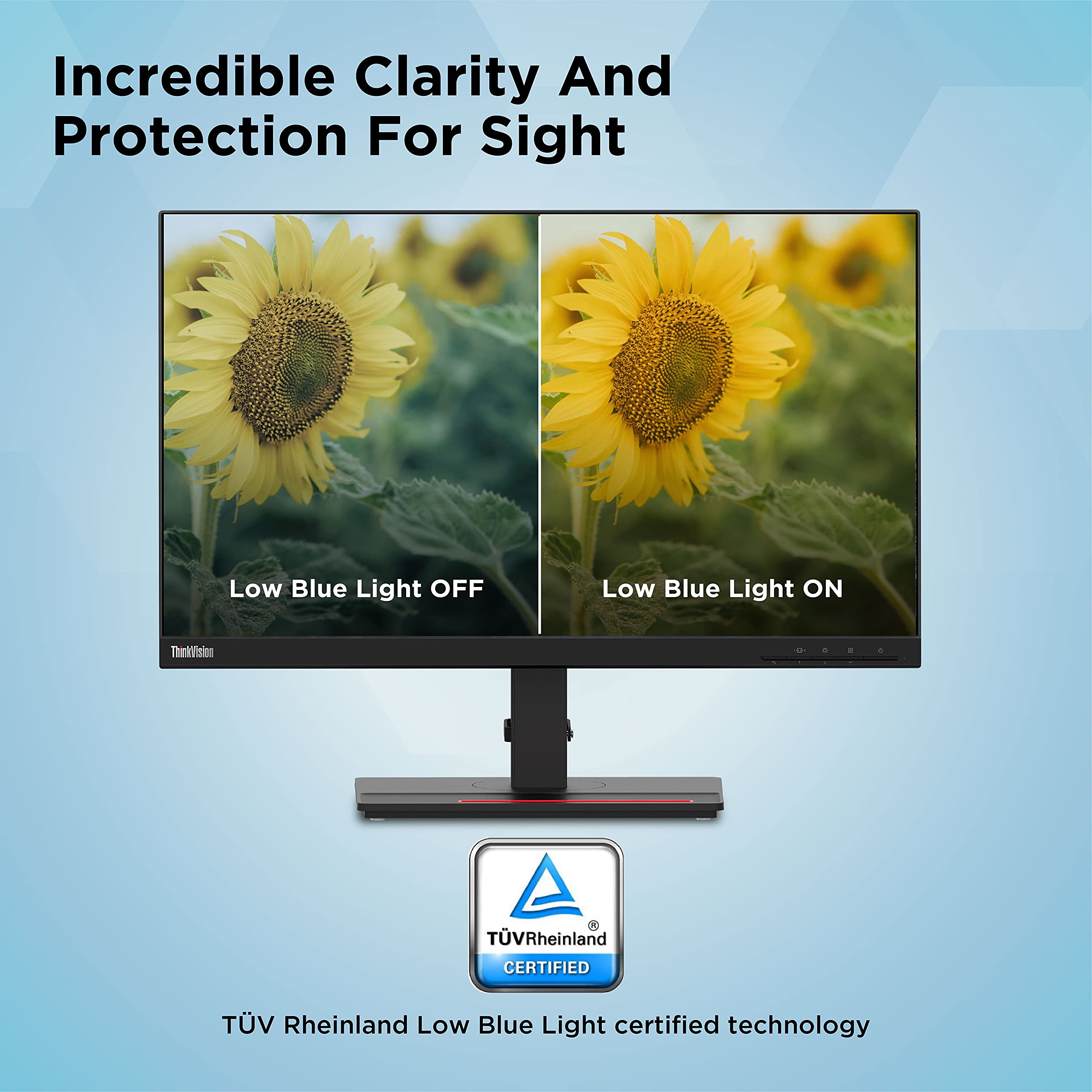 Amazon.com: Lenovo ThinkVision T24H-20 Monitor sin bordes QHD tipo