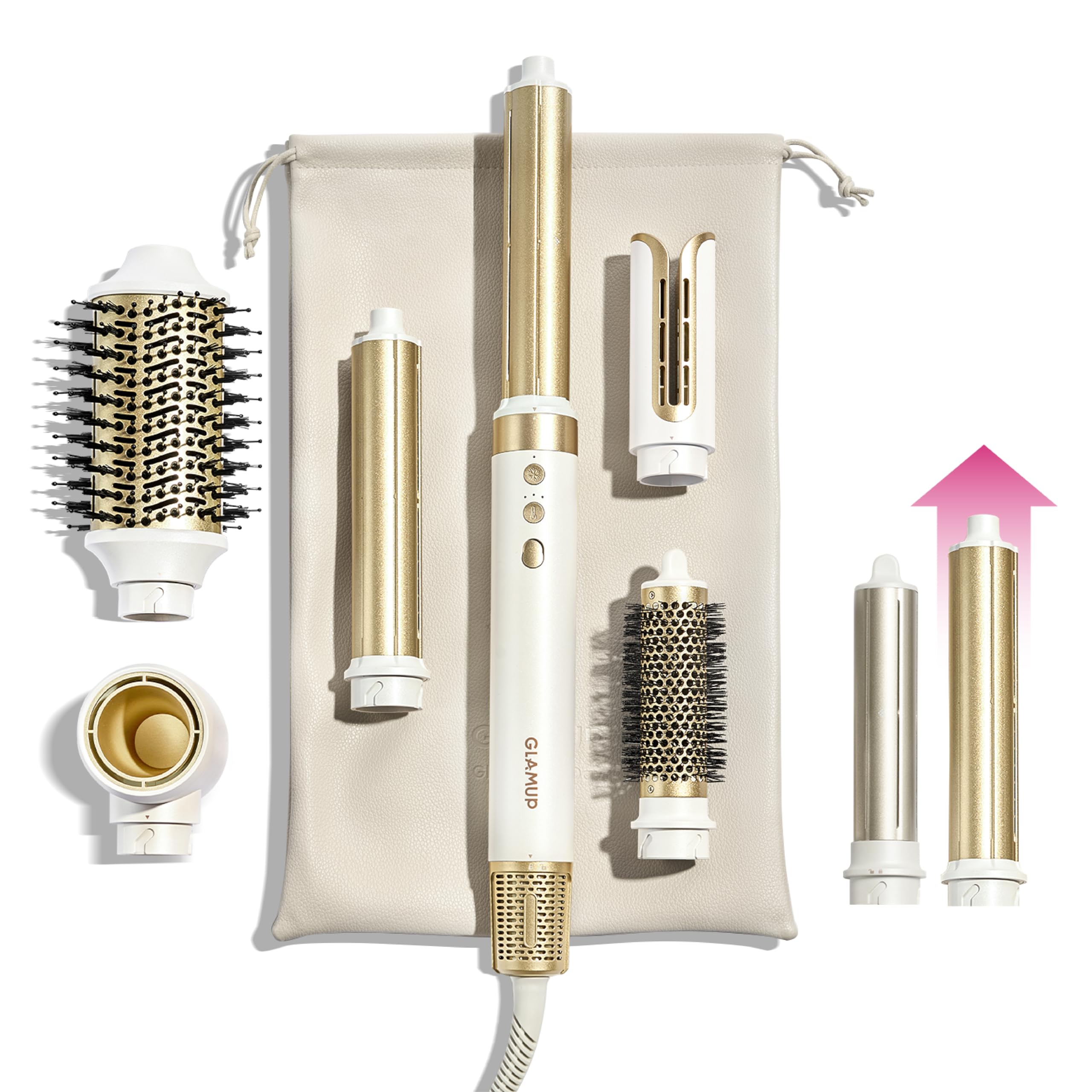 GLAMUP 6-in-1 Hot Air Styler