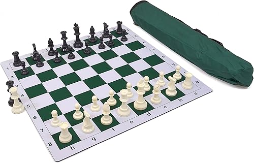 Wholesale Chess Juego de ajedrez con triple peso y tablero de mouse (verde)