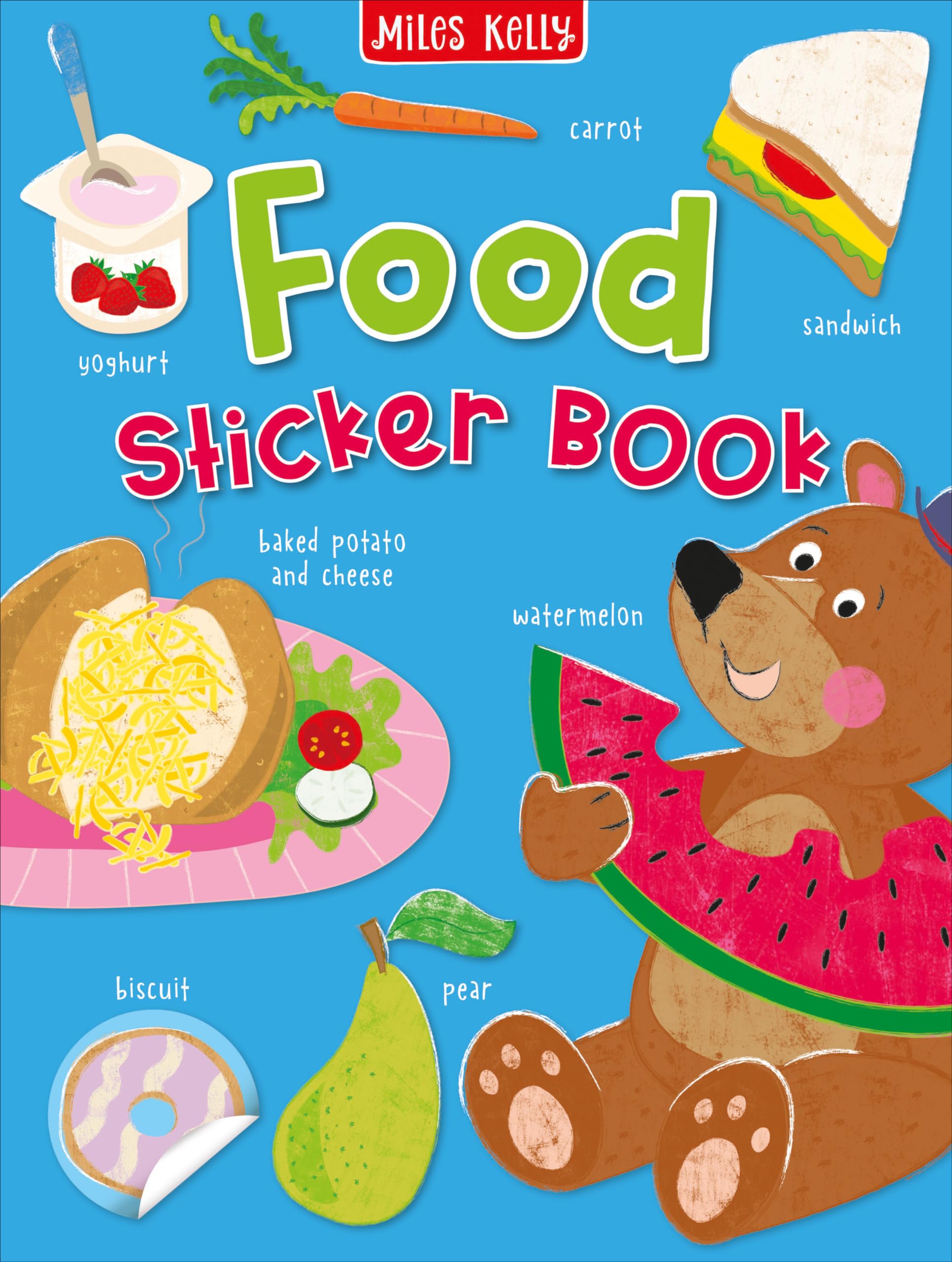 Food Sticker Book: A Preschool Activity for Building Vocabulary and Motor Skills