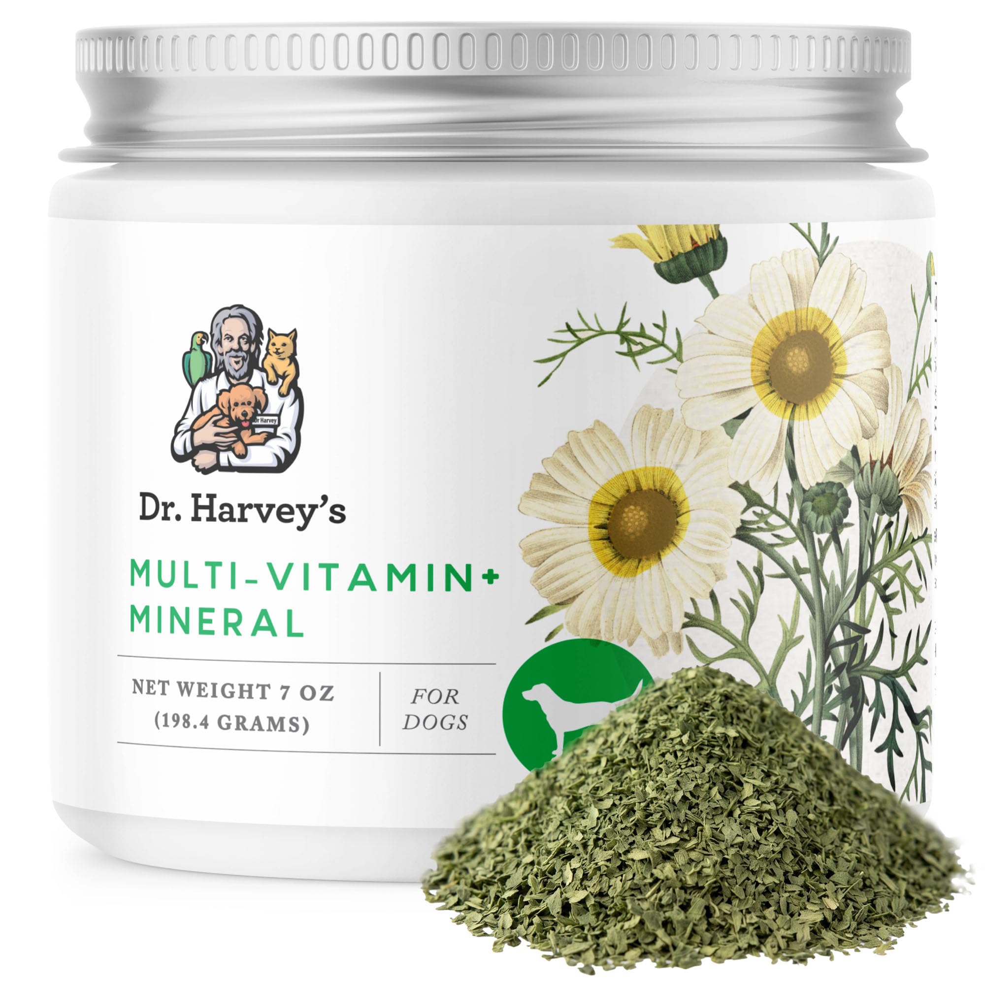 Dr. Harvey's Herbal Multi-Vitamin and Mineral Supplement for Dogs (7 Ounces)