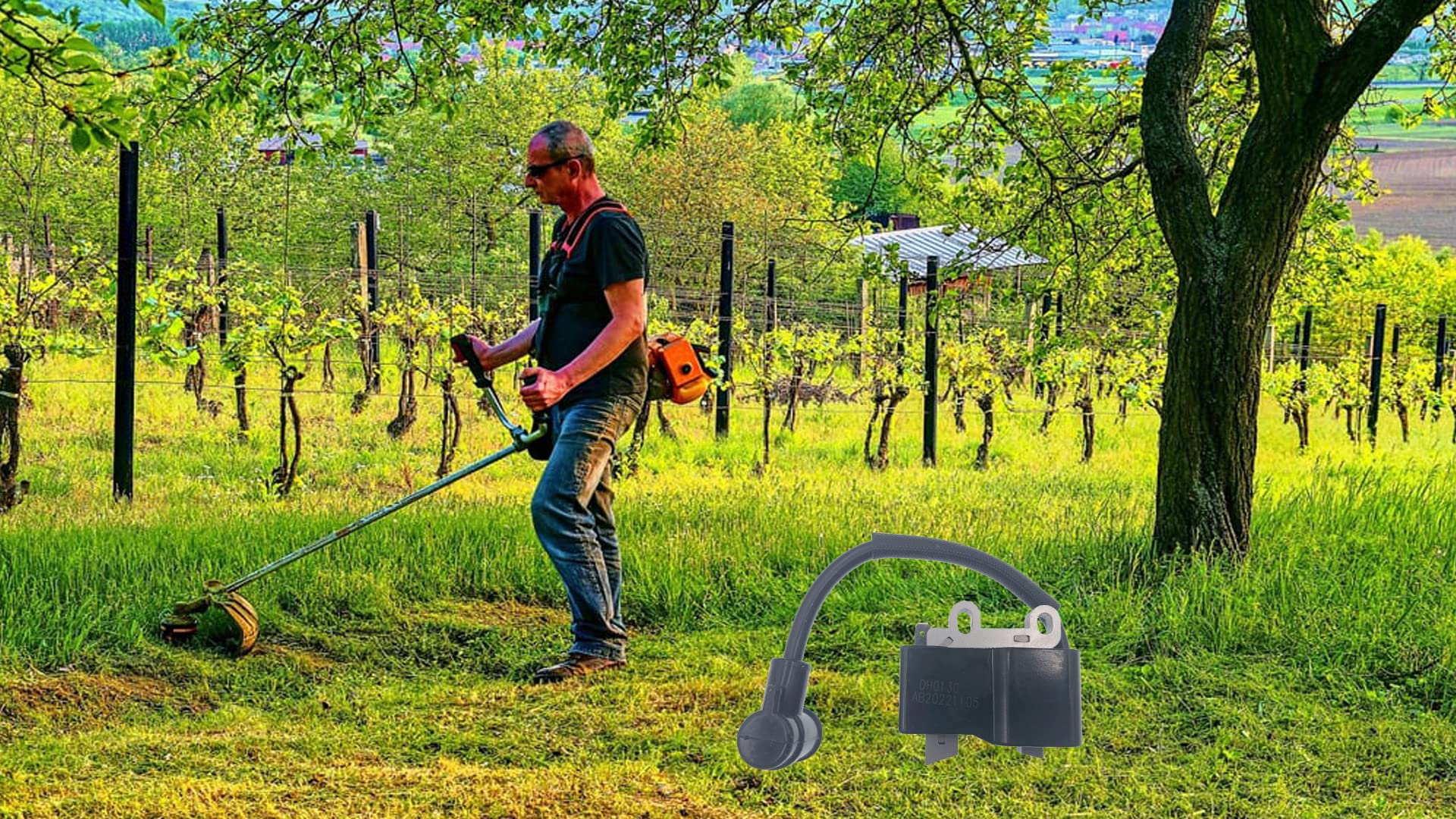 Bobine D’allumage Pour Débroussailleuse ECHO SRM 4600 – Nicobrico - Foto 8