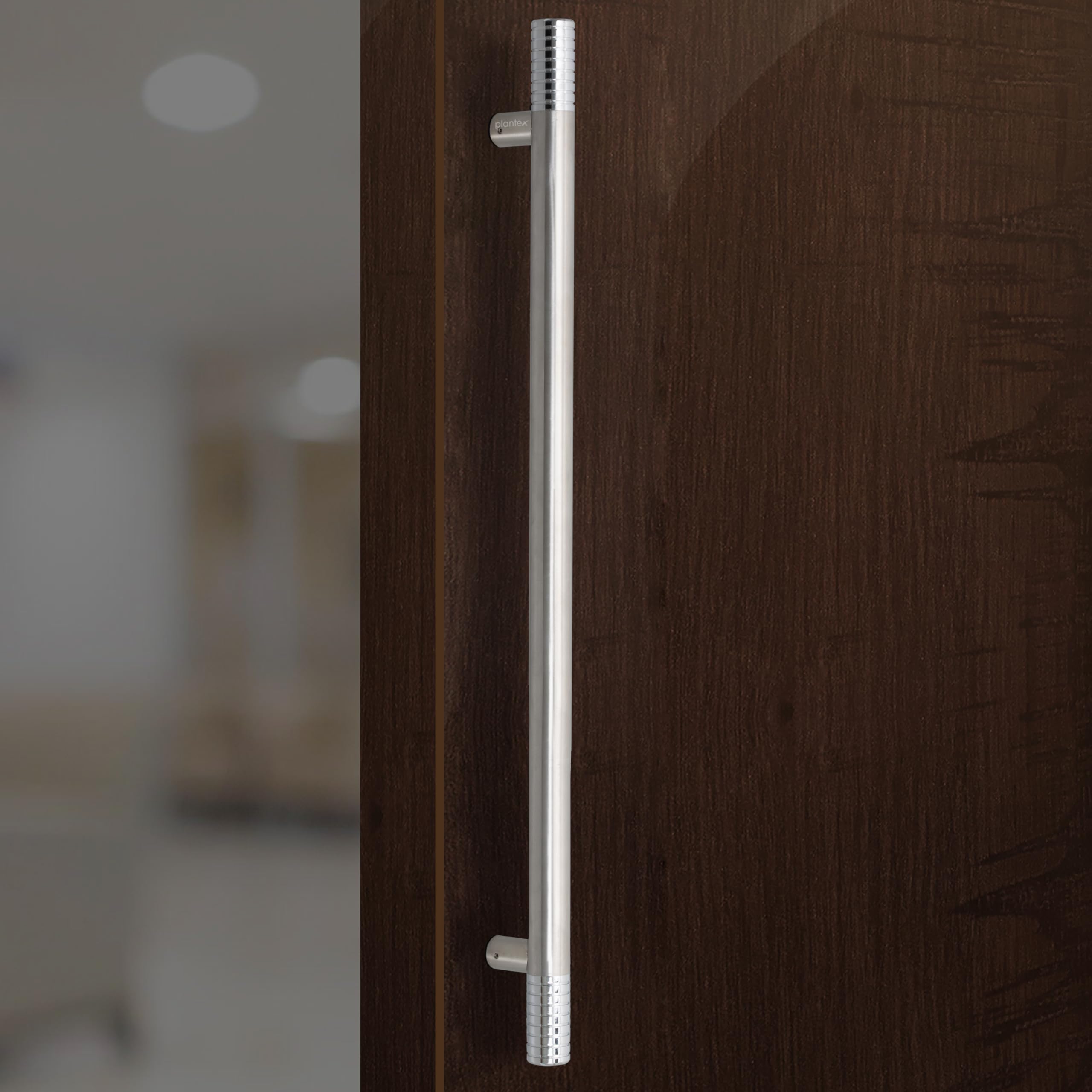 Plantex Heavy Duty Door Handle/Door & Home Decor/30 Inch Main Door Handle/Door Pull-Push Handle - Pack Of 1 (Satin) - 3 Years Warranty ,Silver (B0BZJF8B17) Amazon Price History, Amazon Price Tracker