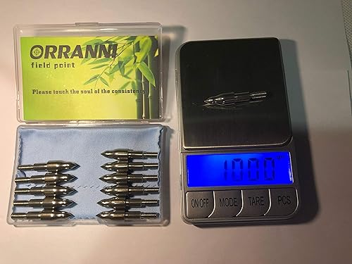 Miniatura 23 de Puntos de campo de tiro con arco de acero inoxidable, varios diámetros exteriores, 100/125 granos, tornillos en puntas de campo de tiro con arco