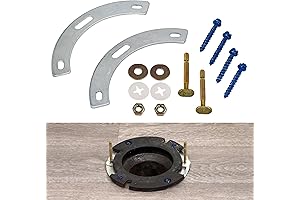 Fernco Fix-A-Flange Complete Universal Toilet Flange Water Closet Repair Kit