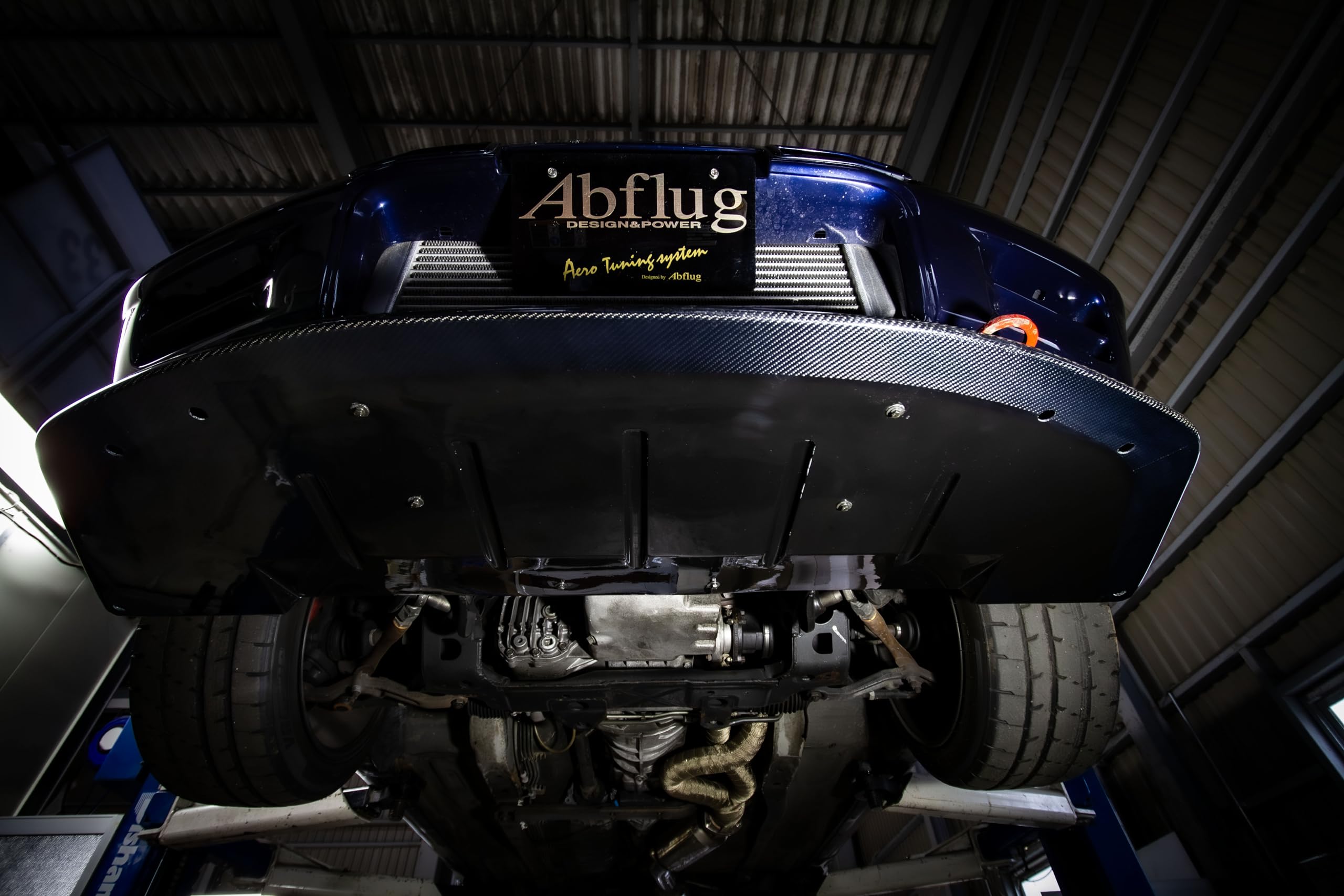 Amazon | GT-R BNR32 フロントアンダーディフューザー（カーボン＆GFRP