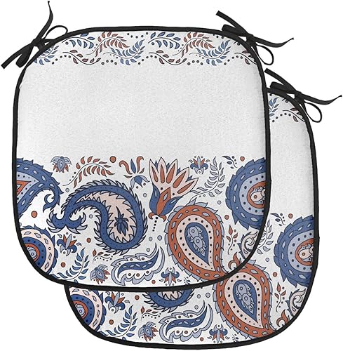 Miniatura 79 de Lunarable Cojín retro para silla, mujer con cabello, letrero de victoria con burbujas de discurso, inspirado en arte pop, acolchado de asiento para