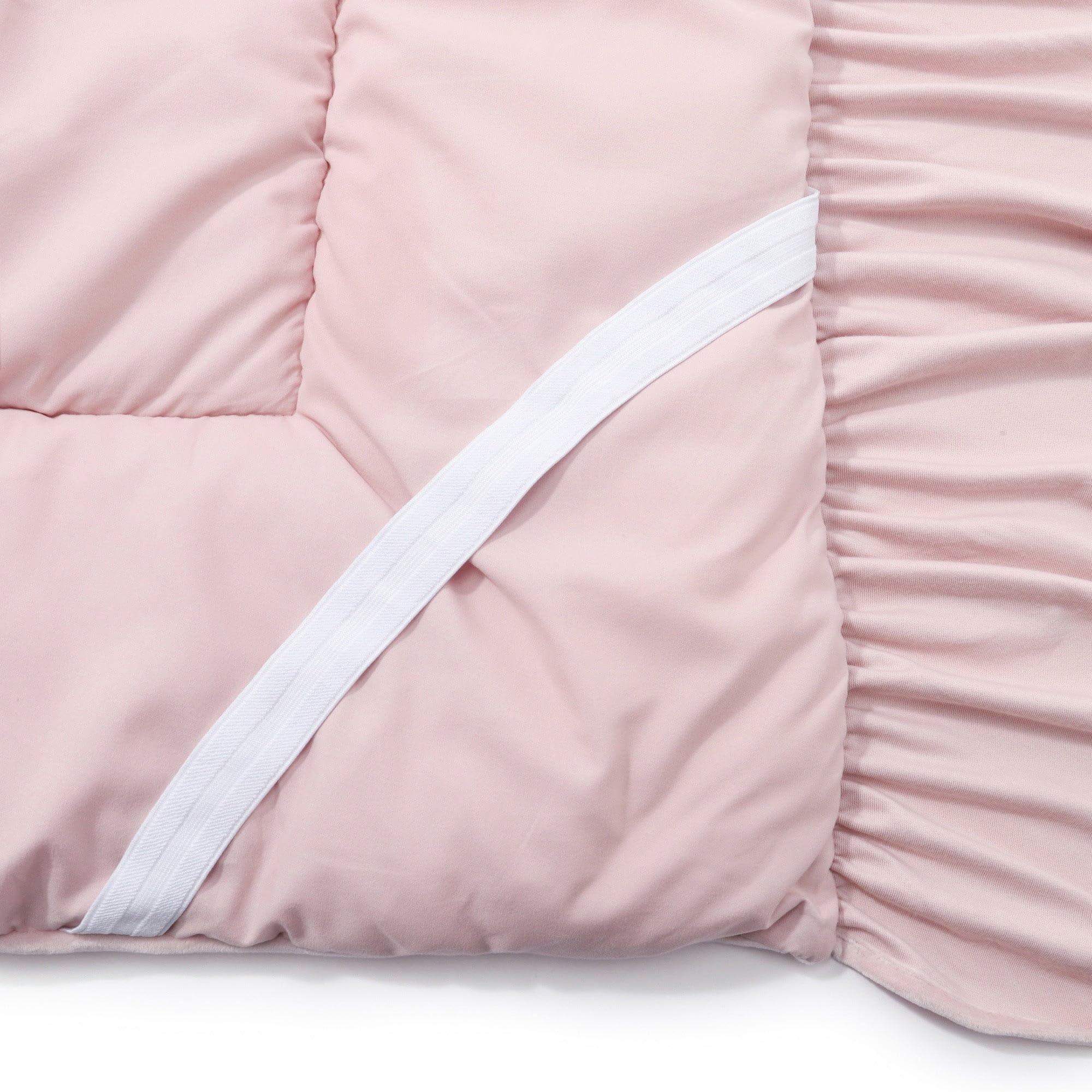 Francfranc WARMY リボン ベッドパッド シングル ピンク　新品 Francfranc(フランフラン) WARMY リボン ベッドパッド シングル