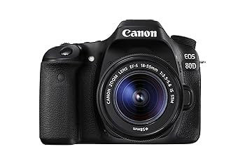 Canon EOS 80D + EF-S 18-135mmレンズ Amazon.com : Canon Digital SLR Camera Body [EOS 80D] and EF