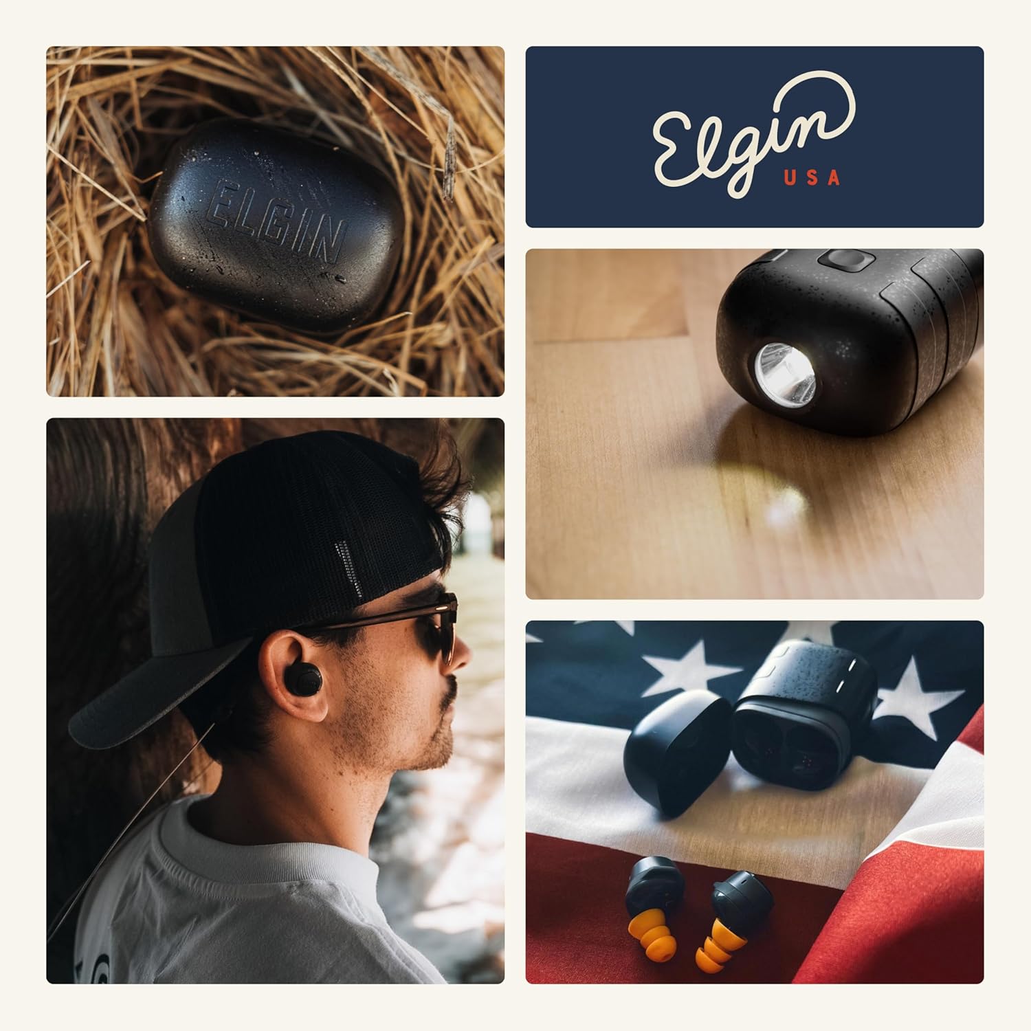 Elgin Rebel True Wireless Earbuds, 31 dB Noise Reduction Bluetooth Headphone, Noise Isolating Mic, 12+ Hour Battery Life, IP65 Water Resistant, OSHA Compliant Hearing Protection for Work - Image 7