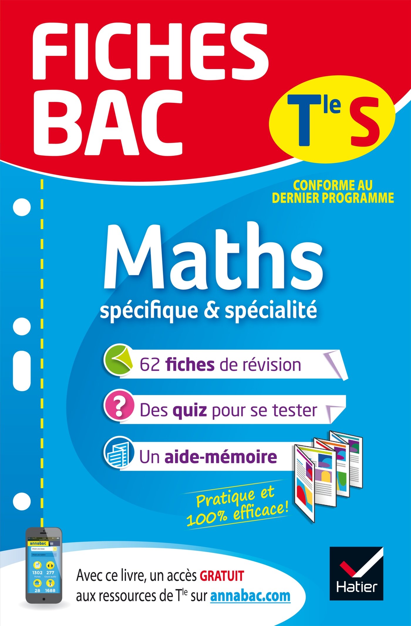 Fiches Bac: Maths Tle S (Specifique et specialite): fiches de révision Terminale S (Fiches Bac (10))