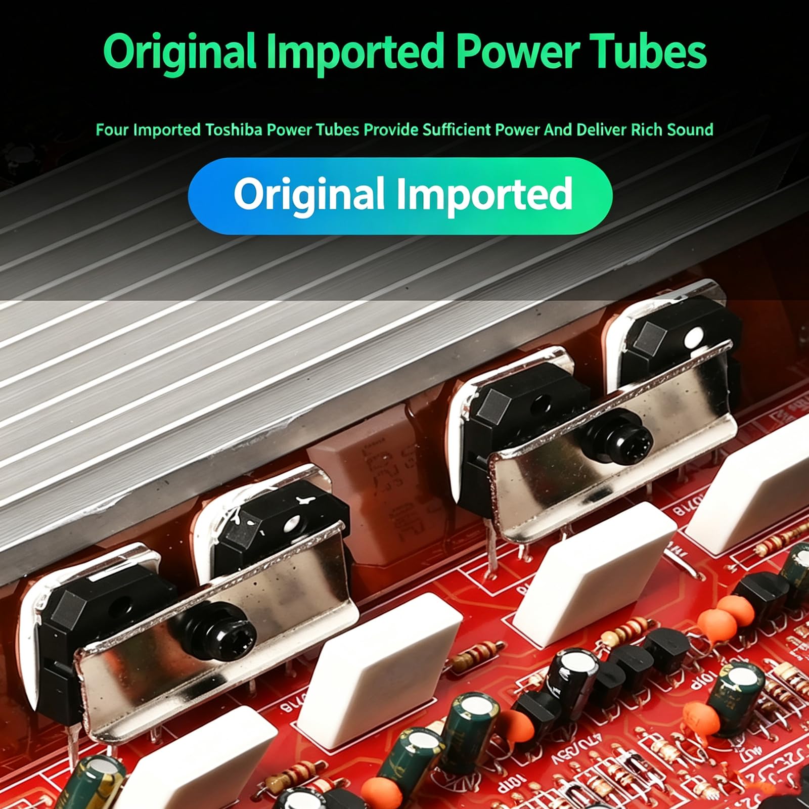 Amplificador De Potencia De Audio De 5.0 Canales, Receptor Estéreo Bluetooth, con Entrada Coaxial Óptica, Conector para 3 Micrófonos, Respuesta De Frecuencia De 20 Hz A 20 Khz, para Ktv