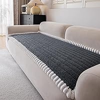 Vista 18 de DREAMINGO Fundas de sofá para mascotas, fundas antideslizantes y mullidas para sofá de perro, lavables geométricas jacquard, protector de cojín 1#