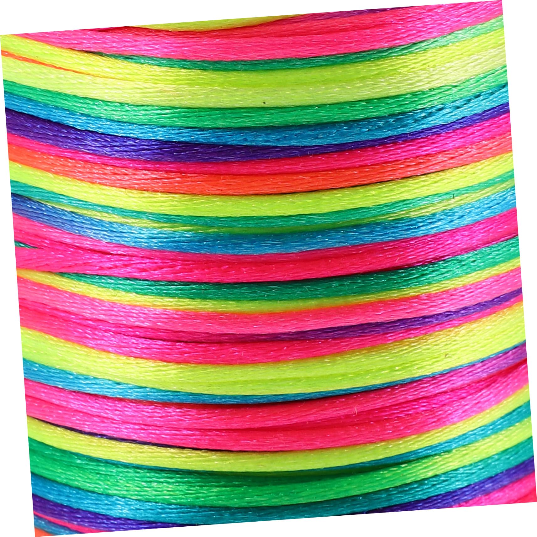 Veemoon 4 Rotoli Cordoncino Cerato per Gioielli Colorati per Creazioni Te Filo Intessuto per Braccialetti Collane e Perline Resistente e Brillante per Artigianato