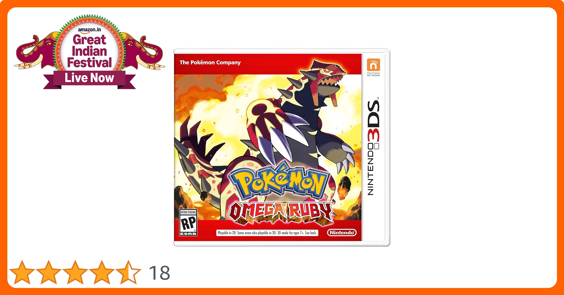 北米版 海外版 ソフトのみ 3DS Pokemon OMEGA RUBY SUN 北米版 海外版 ソフトのみ 3DS Pokemon OMEGA RUBY SUN 北米版