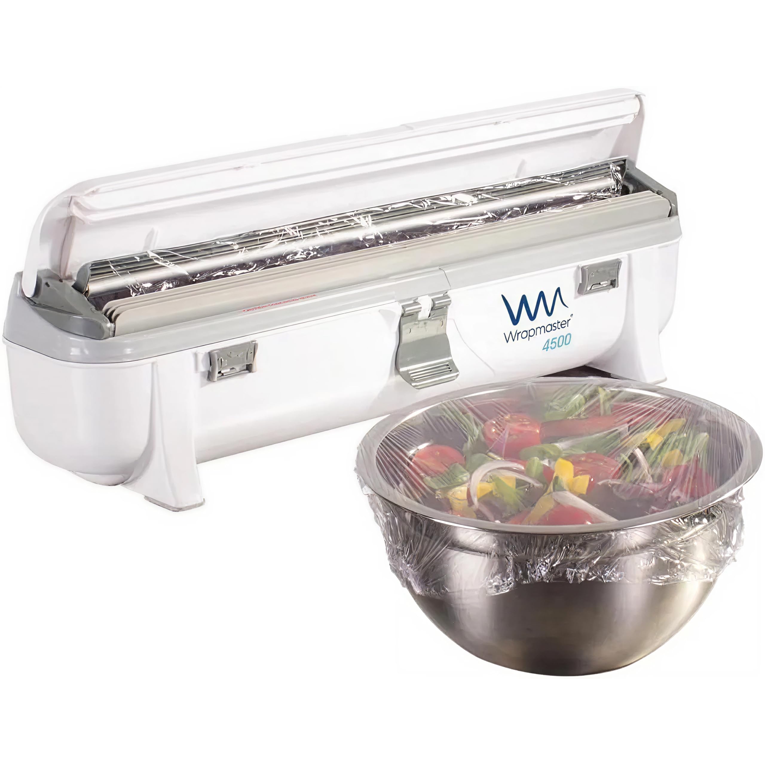 WRAPMASTER Dérouleur de Film Alimentaire 45cm - Distributeur de Film Étirable Professionnel
