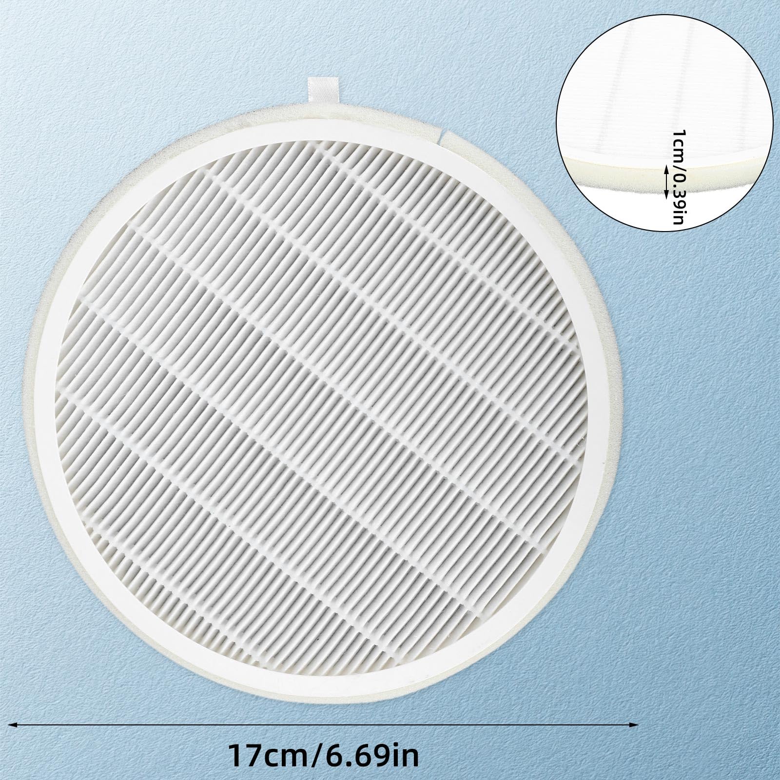 3pcs Nail Tech Dust Collector Replacement Filters, Reusable Dust Filter for Vacuum Fan Extractor Electric Suction Cleaner Machine, Compatible with SPro XC320J Supplies Accessories - Image 2