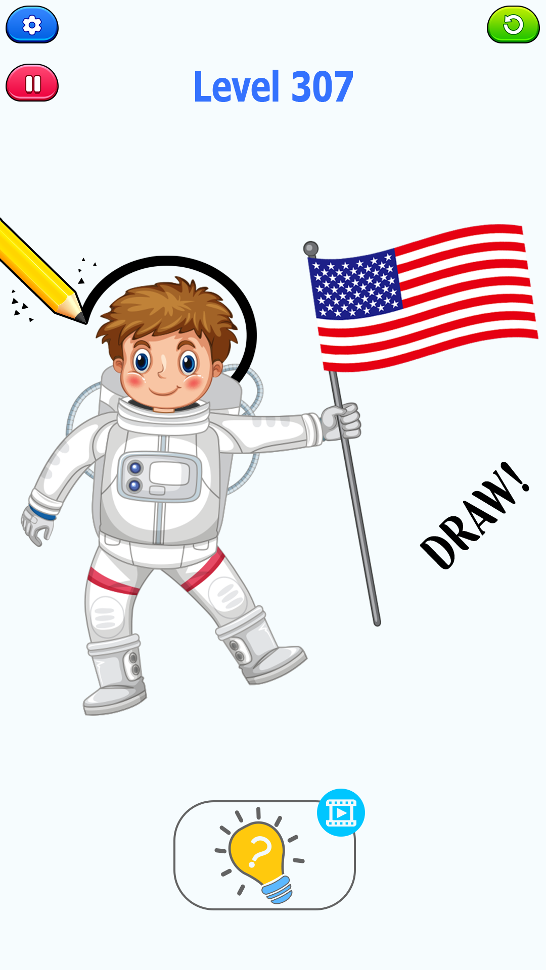 Draw one part puzzle story draw it free game 2023 fun new drawing