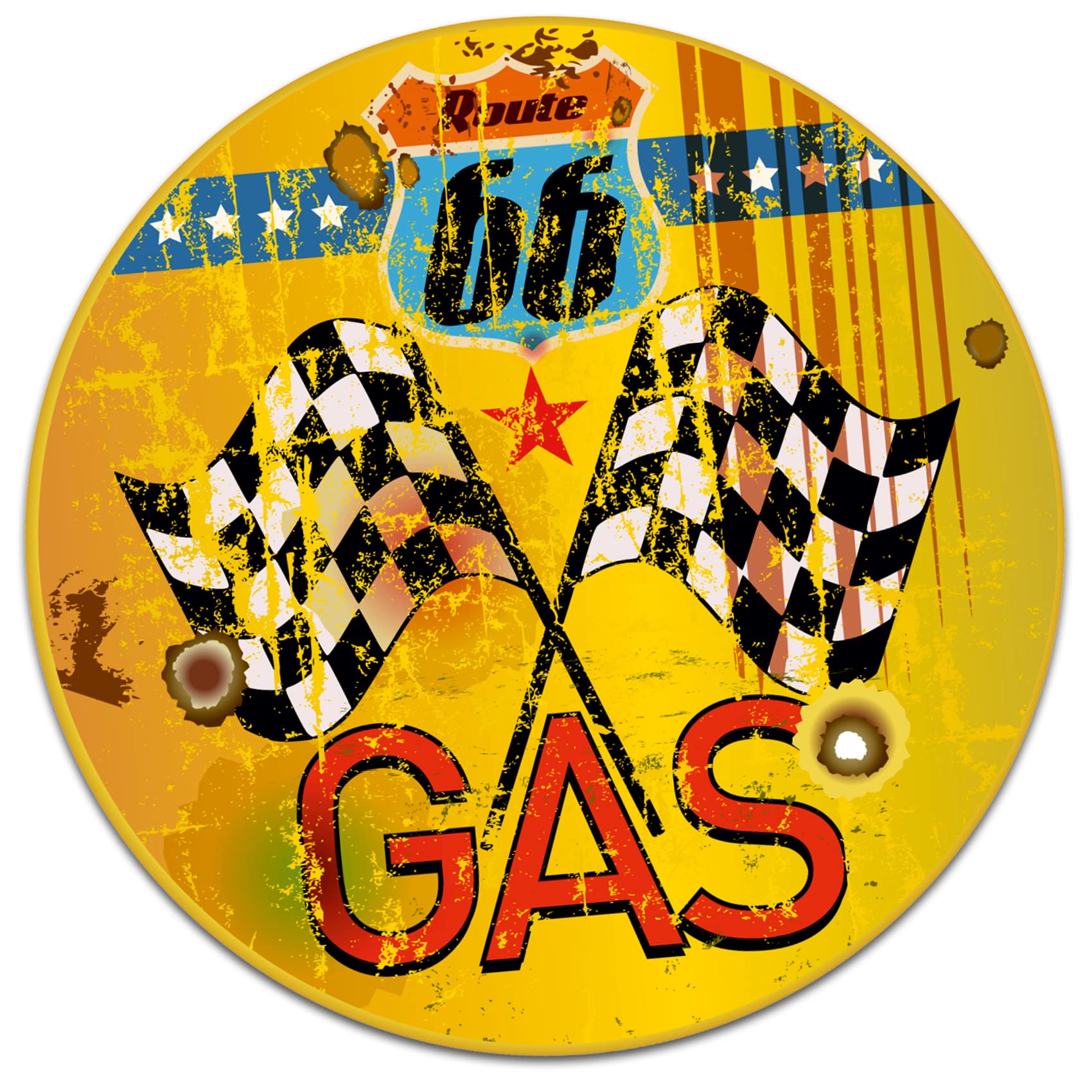 Finest Folia Decal Sticker Old School Ace Cult Retro Vintage Rockabilly