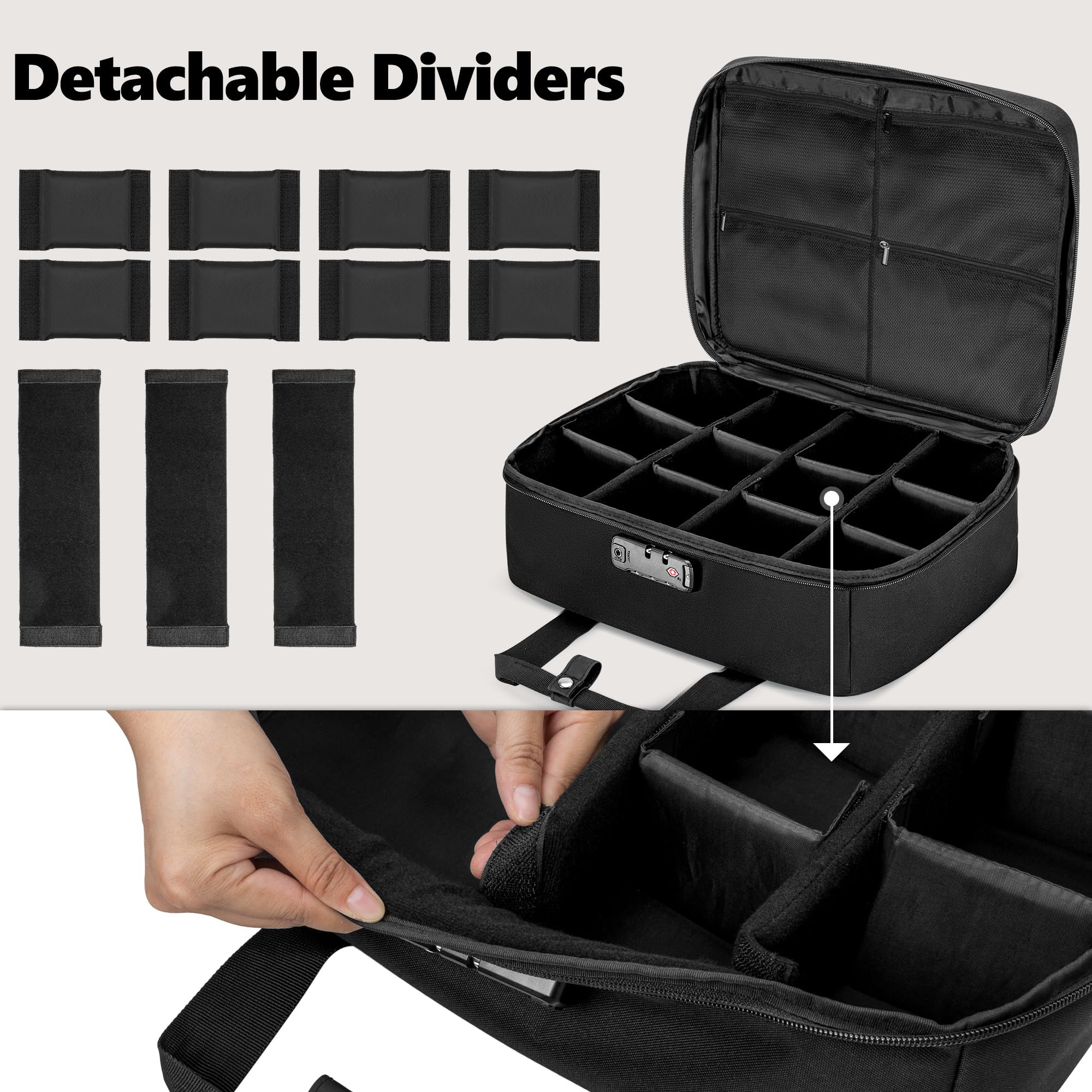 Rexmica Graded Card Case Deck Bag Holder Compatible with Magic The Gathering Cards - Image 3