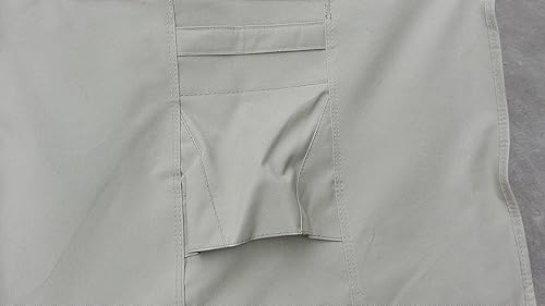 Miniatura 2 de Funda para parrilla  Jardín para el hogar de hasta 64 pulgadas de ancho, resistente al agua, rejillas de ventilación, asas acolchadas, cordón