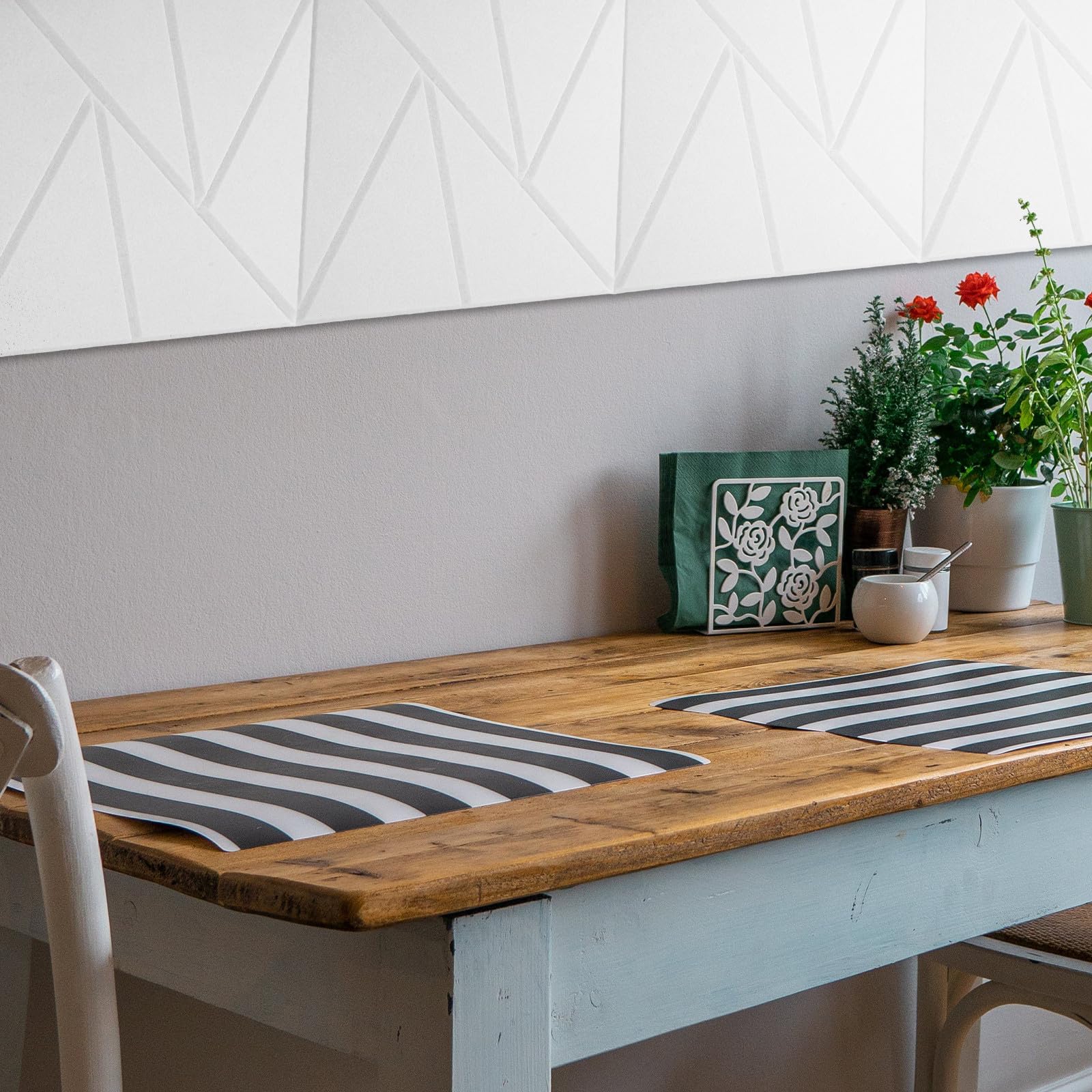 Toyvian Pannelli Insonorizzanti Bianco in Poliestere Autoadesivi e Adattamento Flessibile alle Pareti Confezione da 12 30x30cm Alta Densità per Studio
