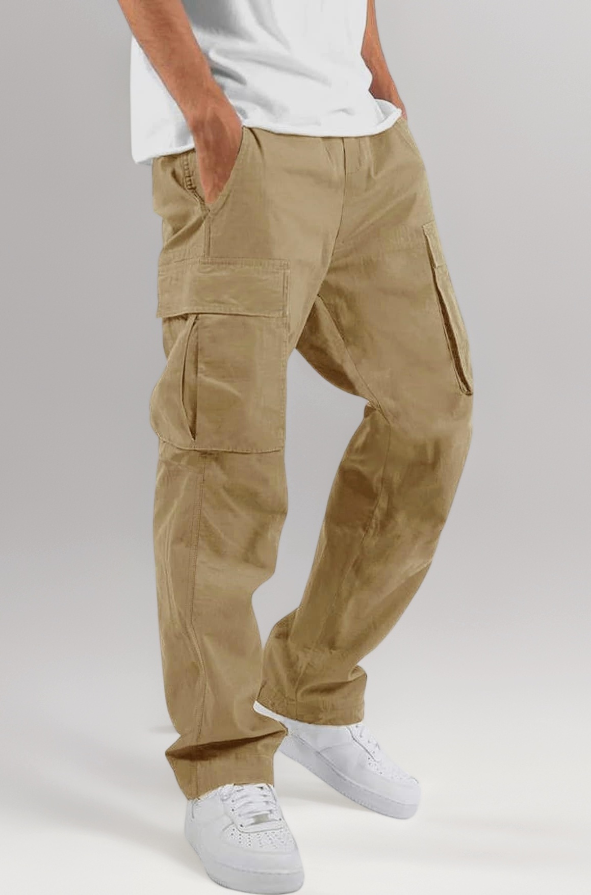 Cargo for Men || Cotton Cargo Pant || Drawstring Waist Pant (Also Available in Plus Sizes) (01-04)