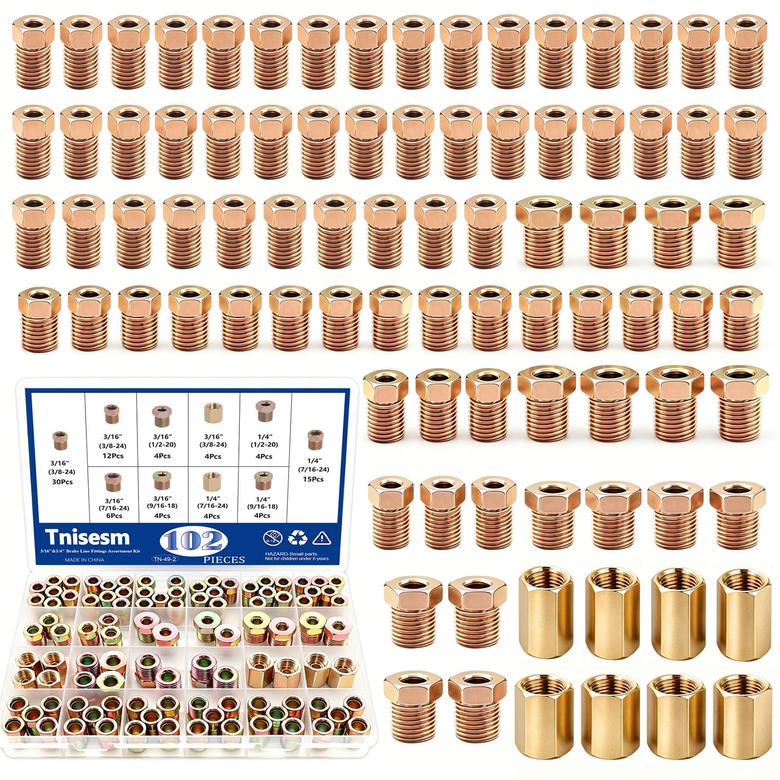 Amazon.com: Tnisesm 102Pcs 3/16