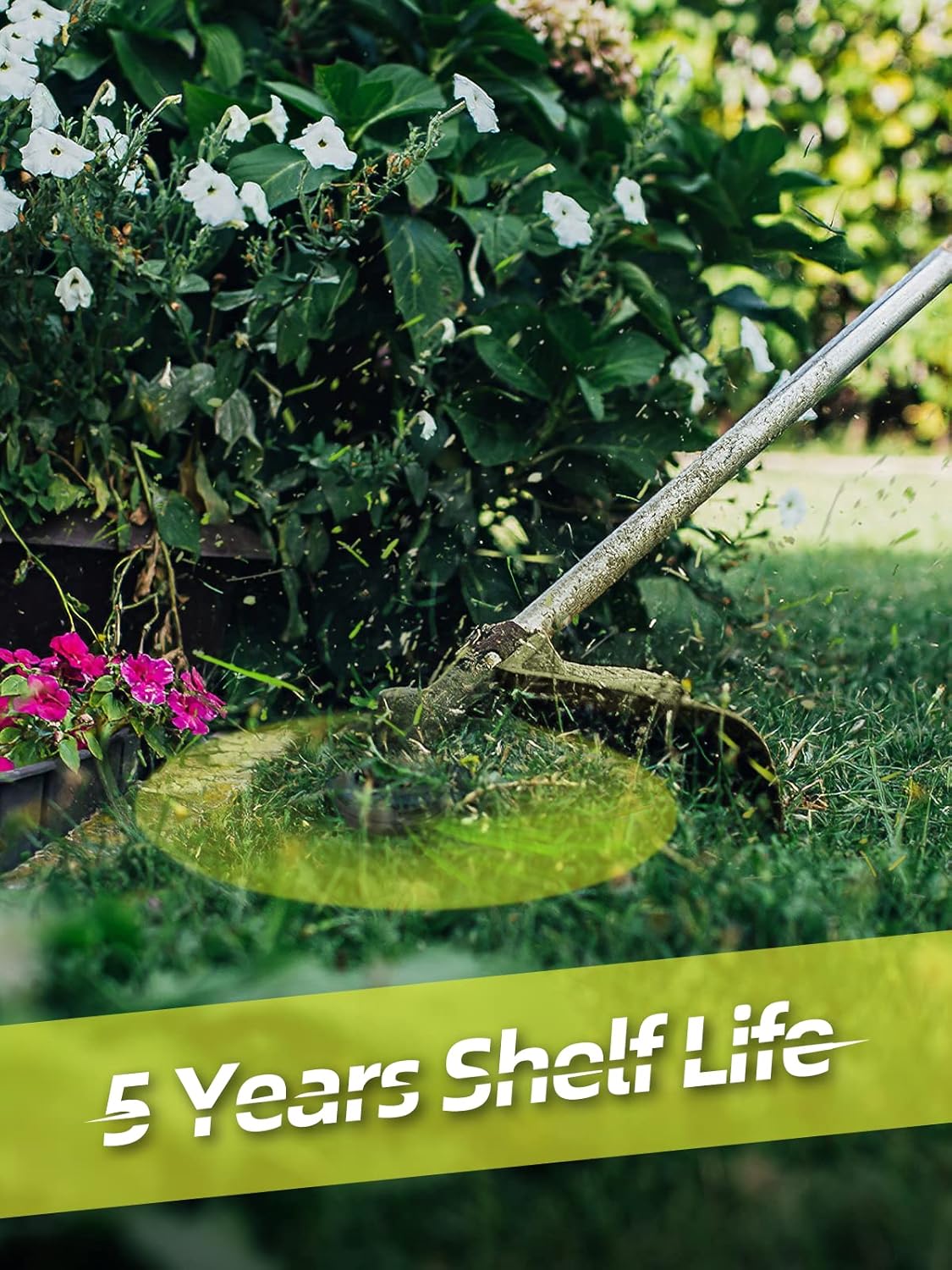 String Trimmer Refill for Ryobi One Plus  AC80RL3,11 FT/0.080-Inch Weed Eater String Compatible with Ryobi Weed Wacker 18v, 24v, and 40v Trimmers (12 Trimmer Line & 3 Trimmer Cap)