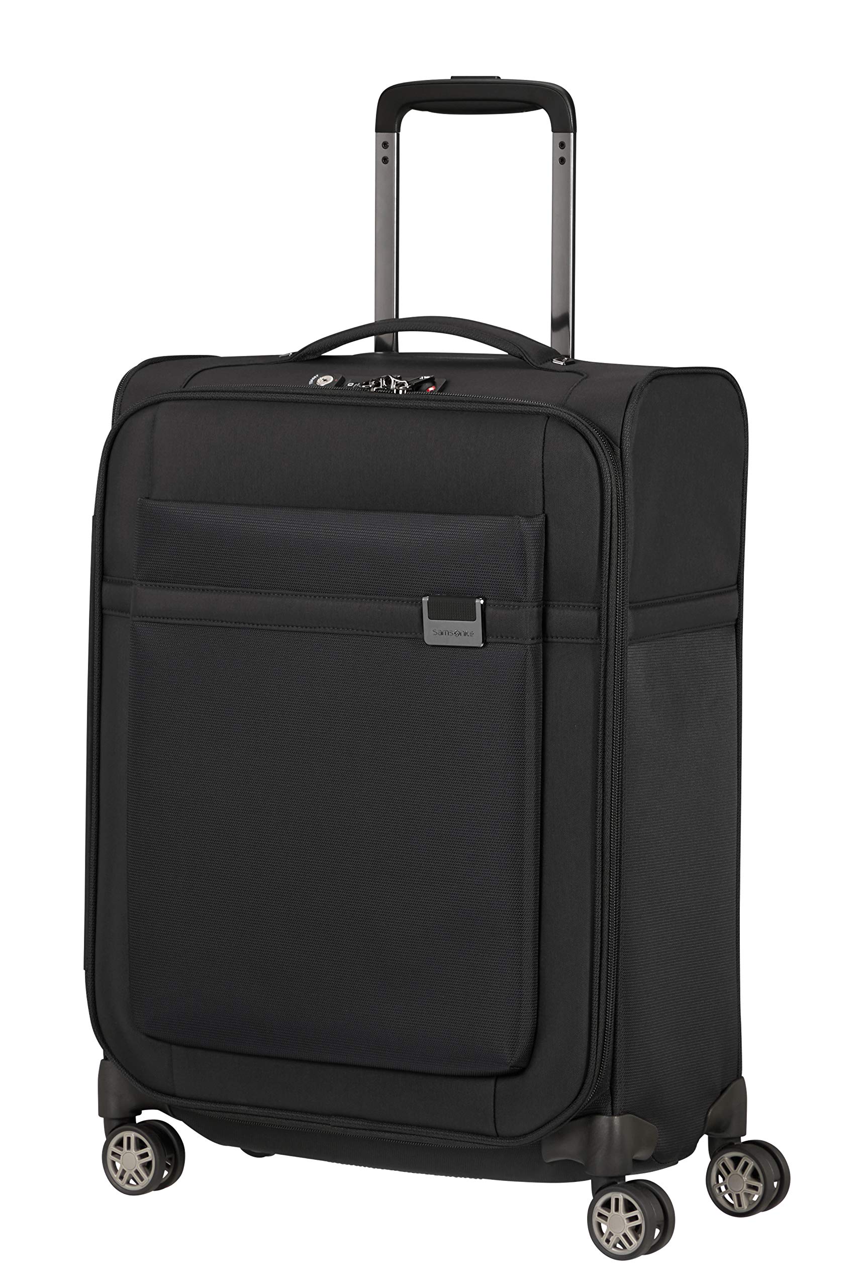 Samsonite Airea - Spinner S, Handgepäck, 55 cm, 41 L, Schwarz (Black)
