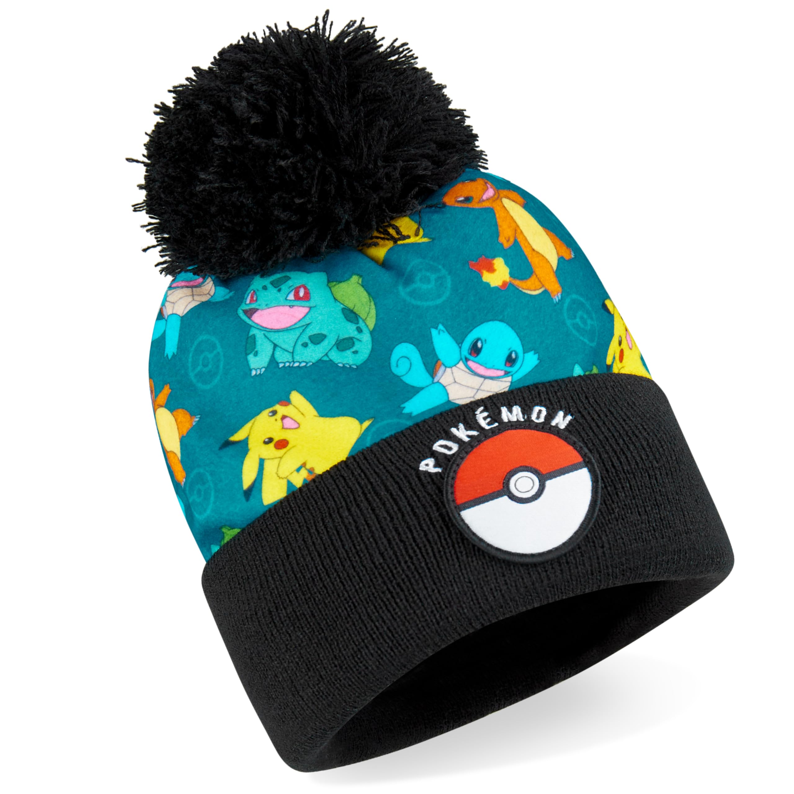 Pokémon Conjunto Bufanda Gorro y Guantes Niño o Guantes y Gorro, Accesorios de Invierno, 4-12 Años, Pikachu Regalos de Anime