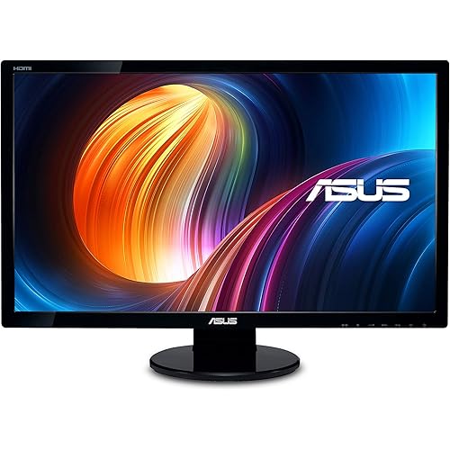 ASUS VE278H 27" Full HD 1920x1080 2ms HDMI VGA Back-lit LED Monitor