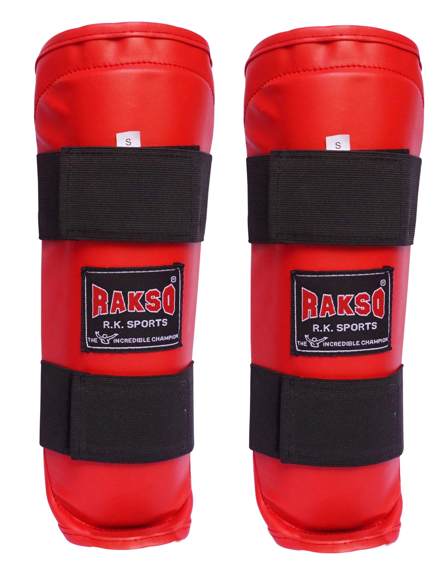 RAKSO SHIN Pads Without Foot (Blue, Large)